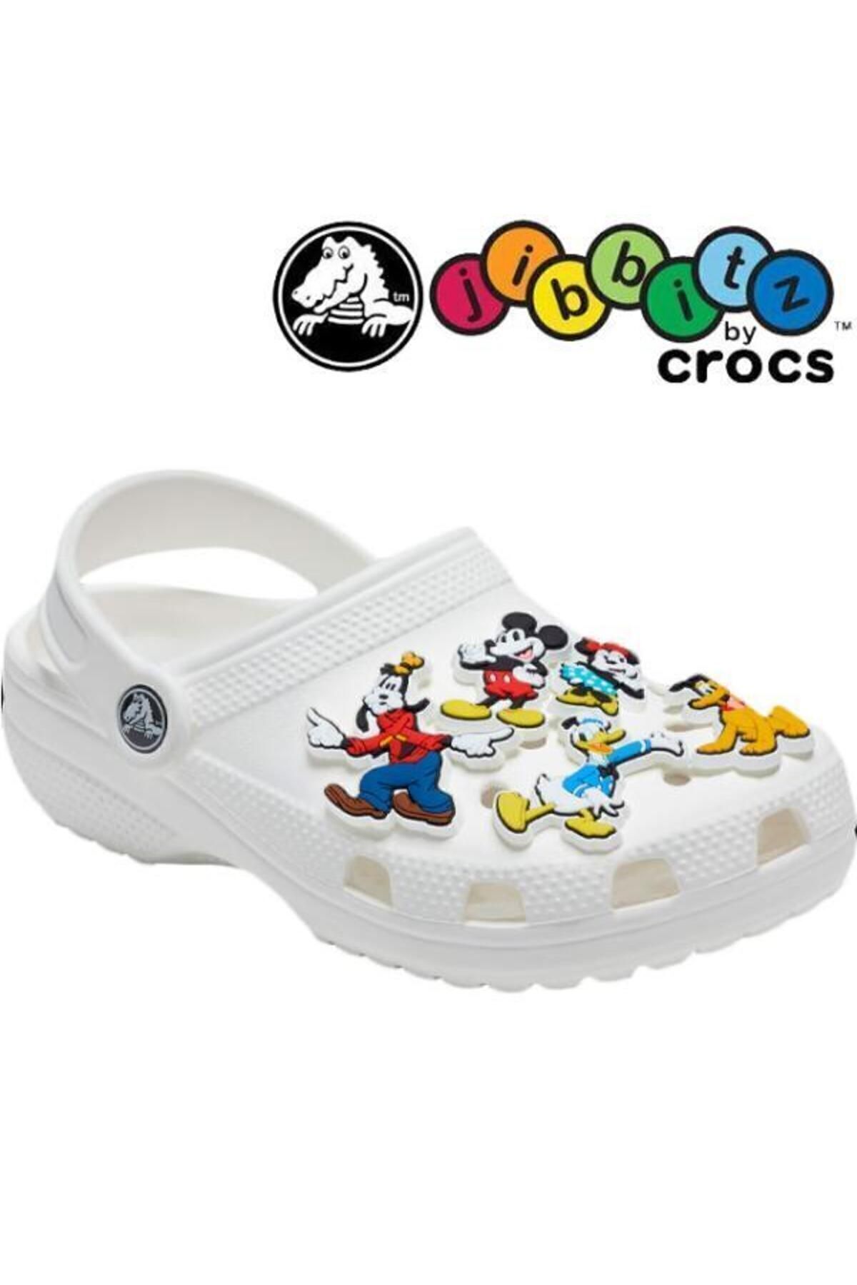 Crocs 10010001-1 MIckey FrIends 5Pck JIBBITS CROCS TERLİK SÜSÜ