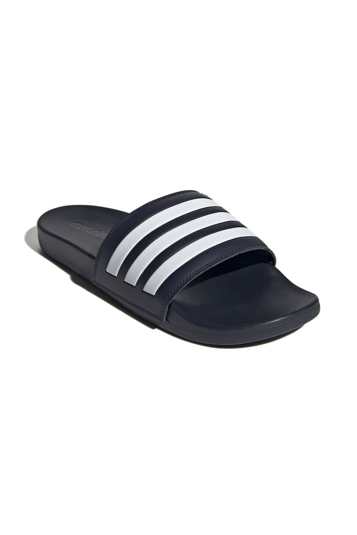 adidas-Granatowe Kapcie Adilette Comfort - Gz5892 3