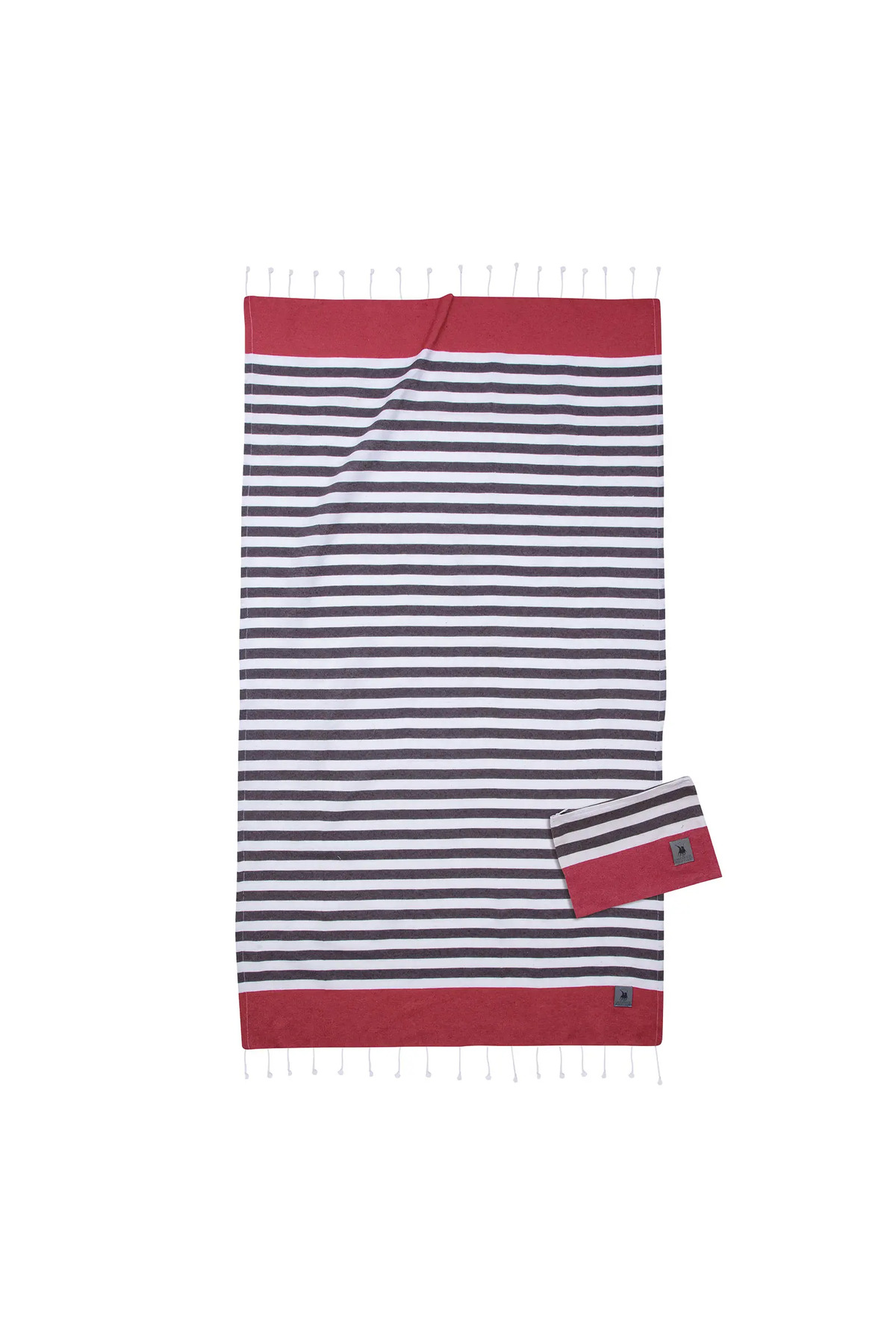 KOTİL Greenwich Polo Club 90*170 Pareo Jakarlı Peştamel