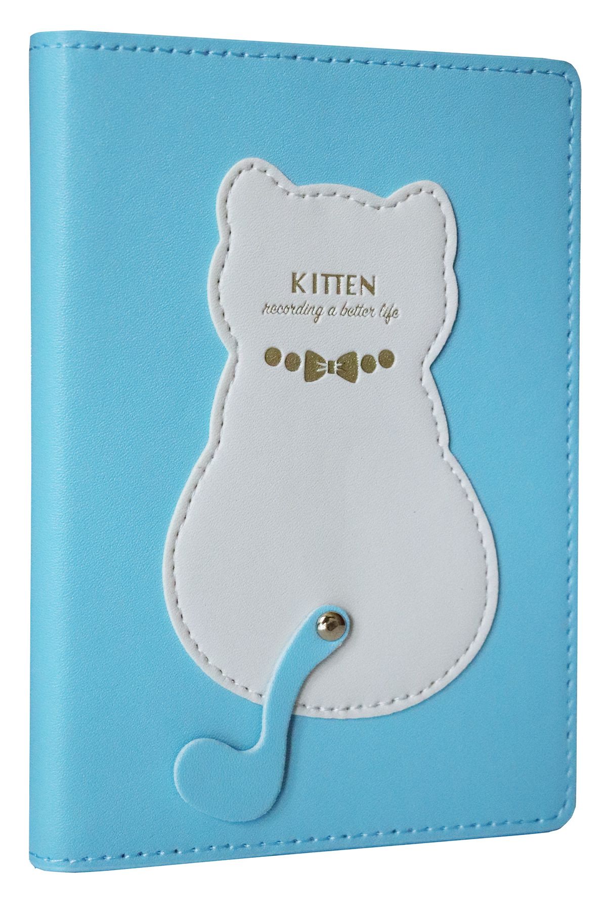 Victoria's Journals-A6 96 Sheets Plug-In Cat Notebook 1