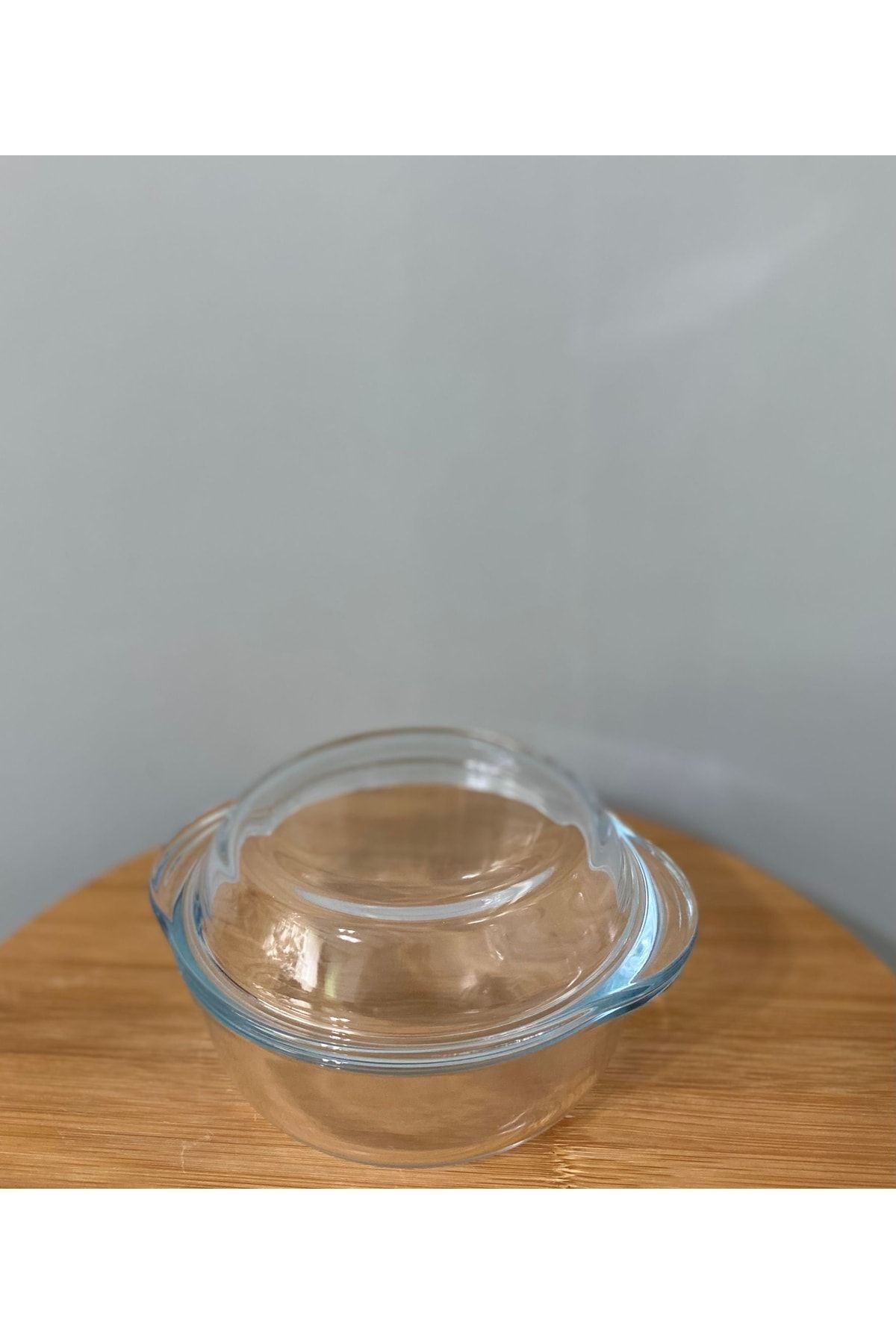 Paşabahçe-G4u Heat Resistant Round Pot with Lid - Set of 3 Pyrex -159021 3