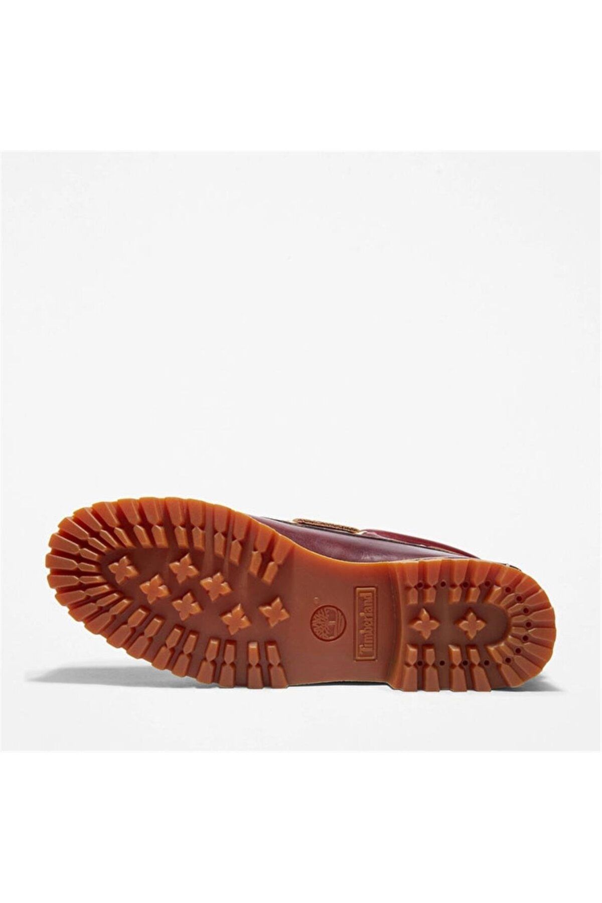 Timberland-Burgundy Boat Shoe - Men's Shoes 3