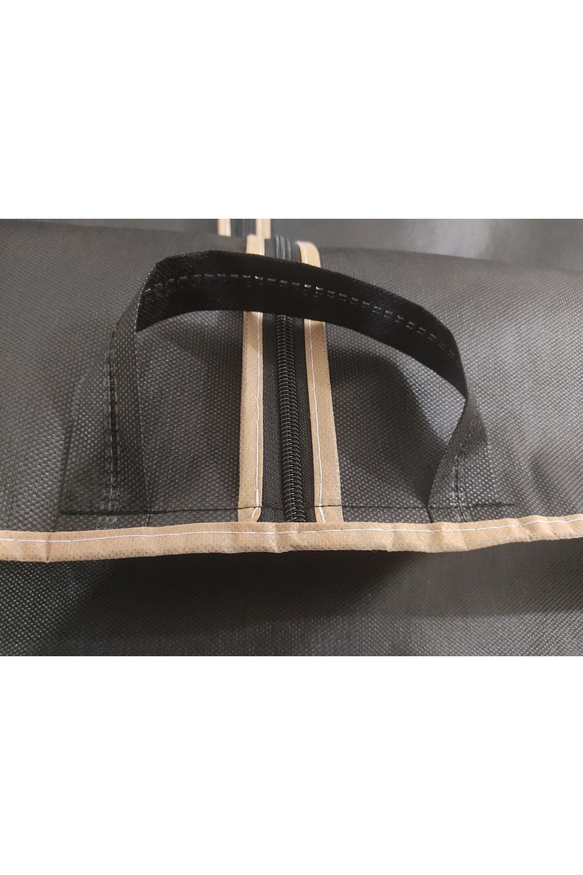 Perde Taşıma Koruyucu Kılıf , Perde Hurcu - Körüklü 64x160x12 Cm, Siyah Renk