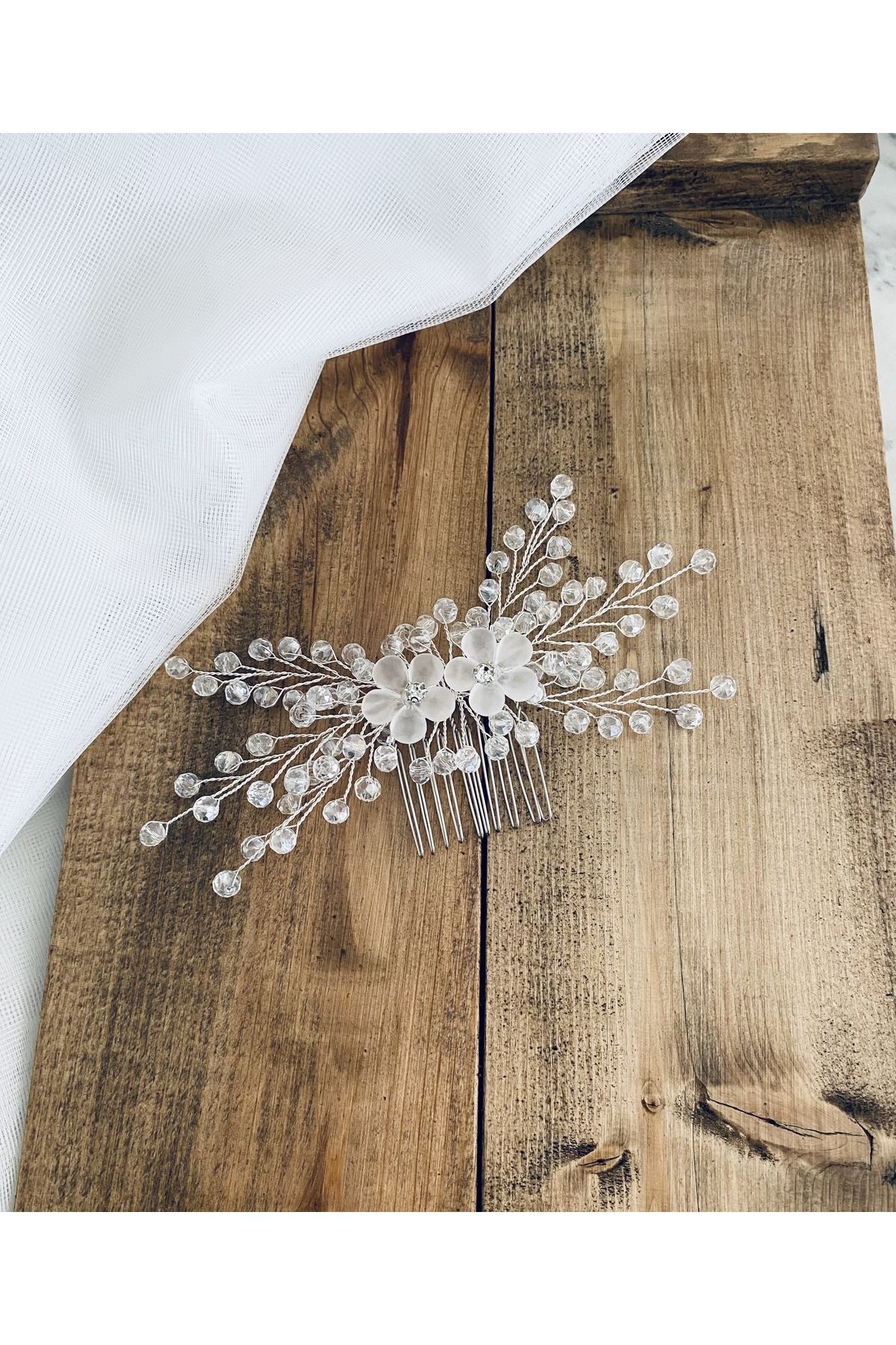 ASİMEL TASARIM Gelin tacı saç aksesuarı düğün kına nikah nişan mezuniyet