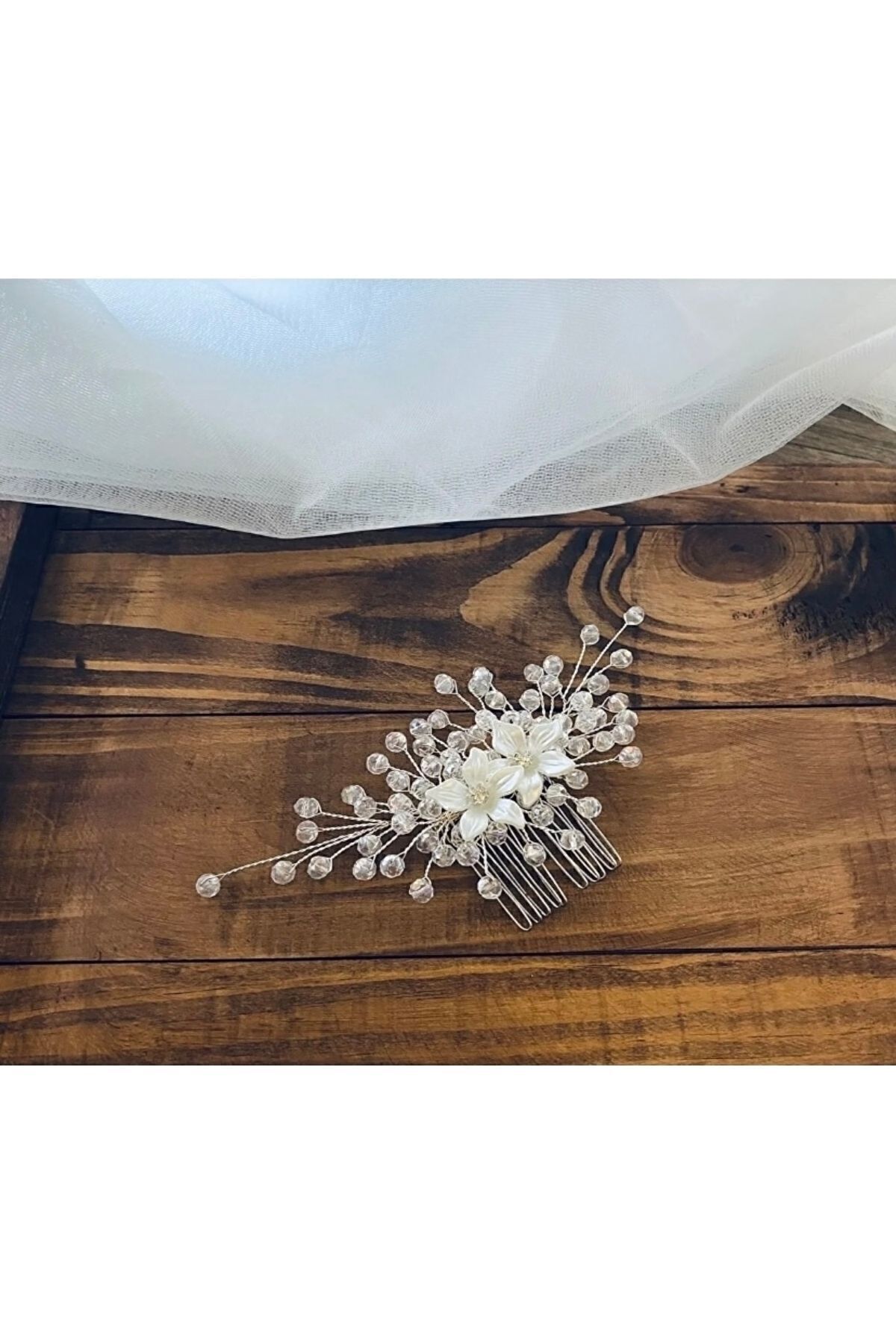 ASİMEL TASARIM Gelin tacı saç aksesuarı düğün kına nikah nişan mezuniyet