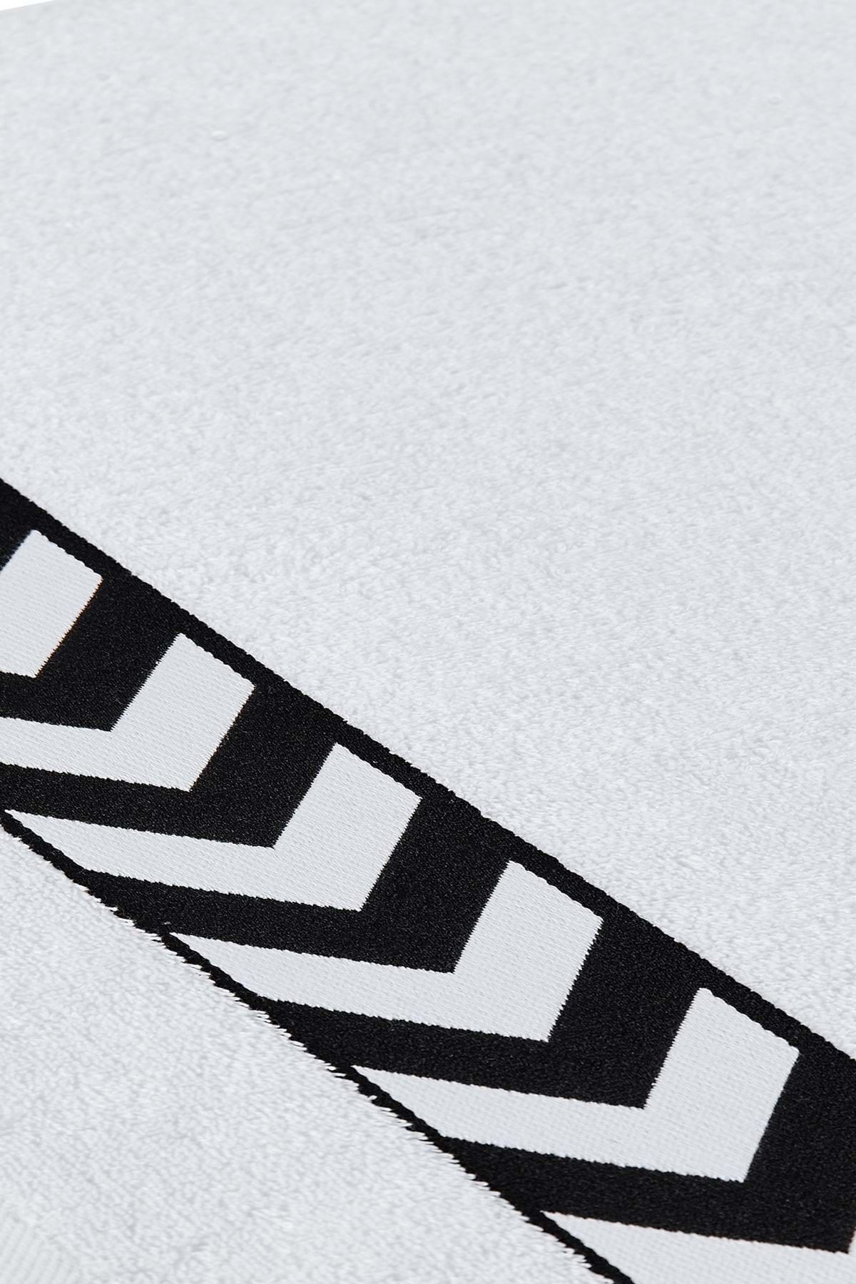 VEVİEN HOME-Sergeant 30x100 Cm 100% Cotton (450 GSM) White 3-Piece Sports Towel Fitness Gym Golf Boxing Towel 3