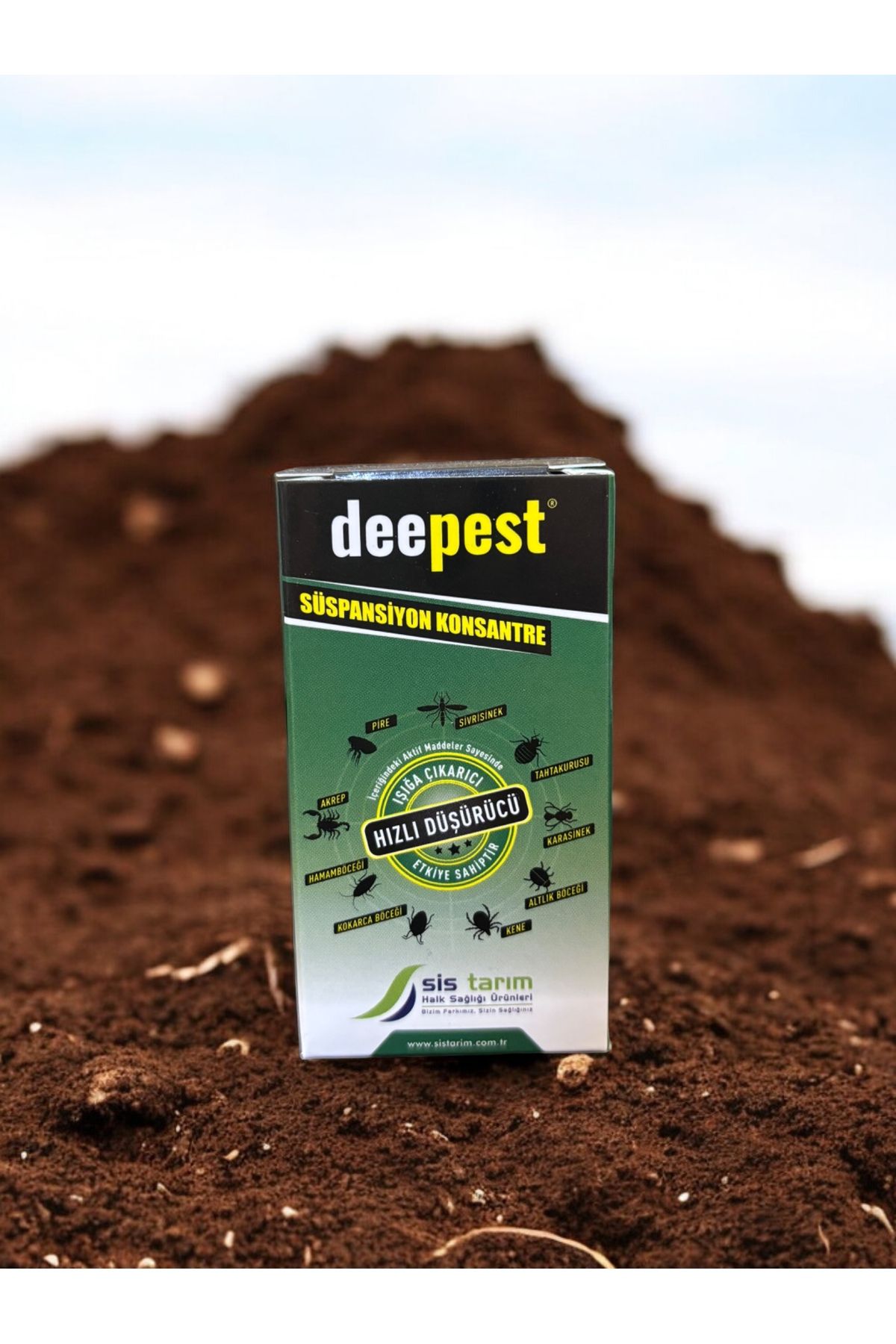 Deepest 25 ML Genel Haşere İlacı - Bit - Pire - Akrep - Hamamböceği - Sivrisinek - Karınca - 1