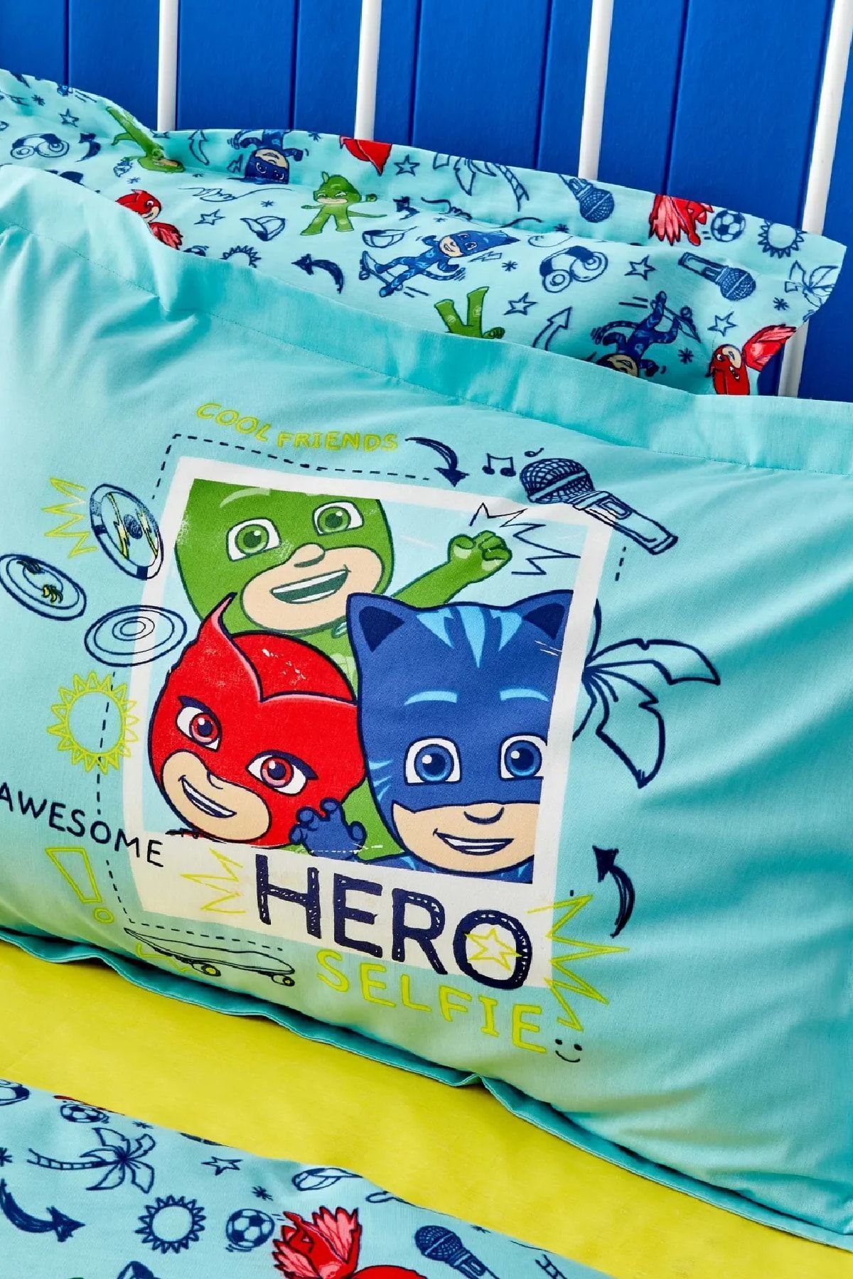 PJMASKS-Power By Karaca Home Single 100% Cotton Bedding Set 2