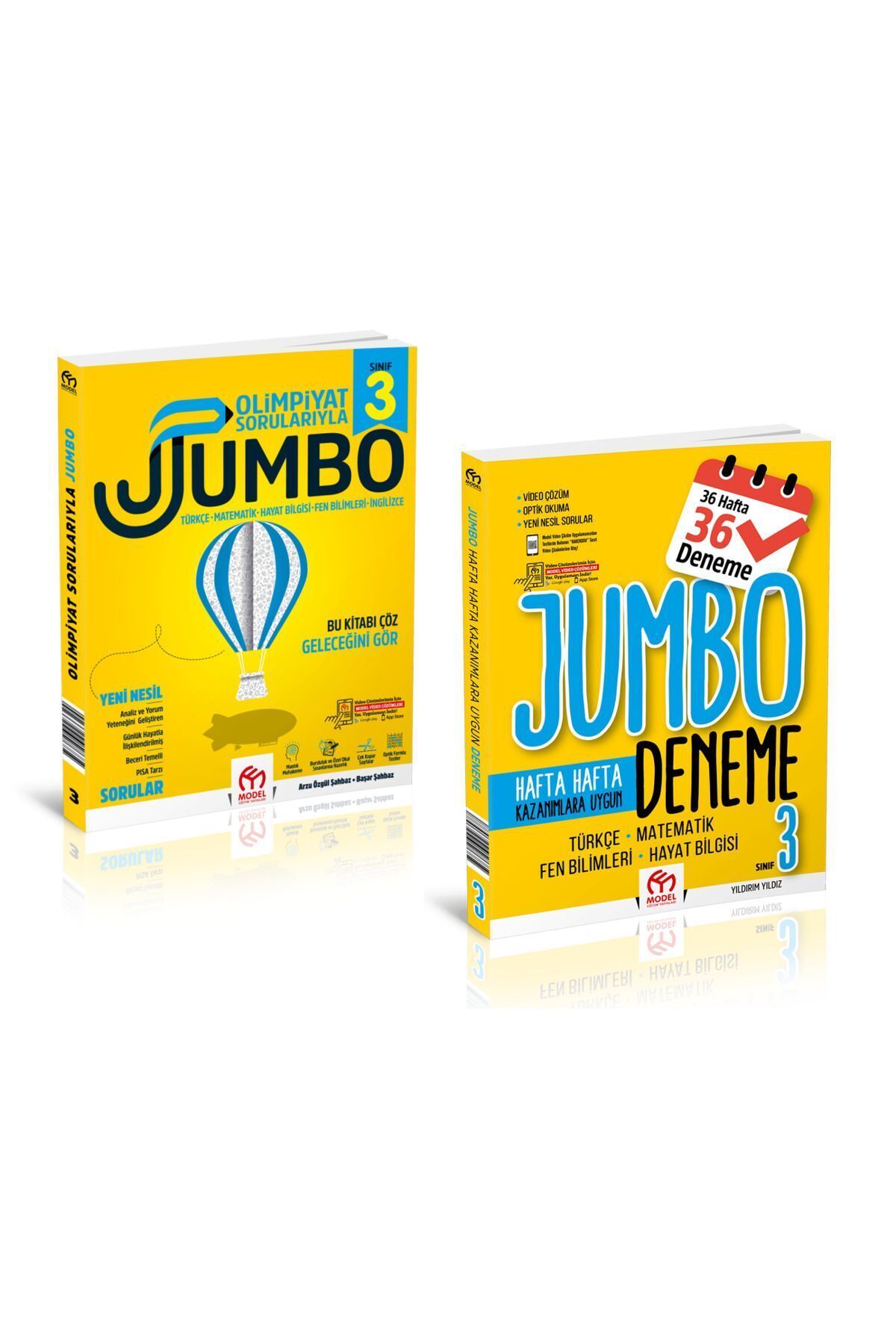 Model Eğitim Yayınları 3. Sınıf Olimpiyat Sorularıyla Jumbo +