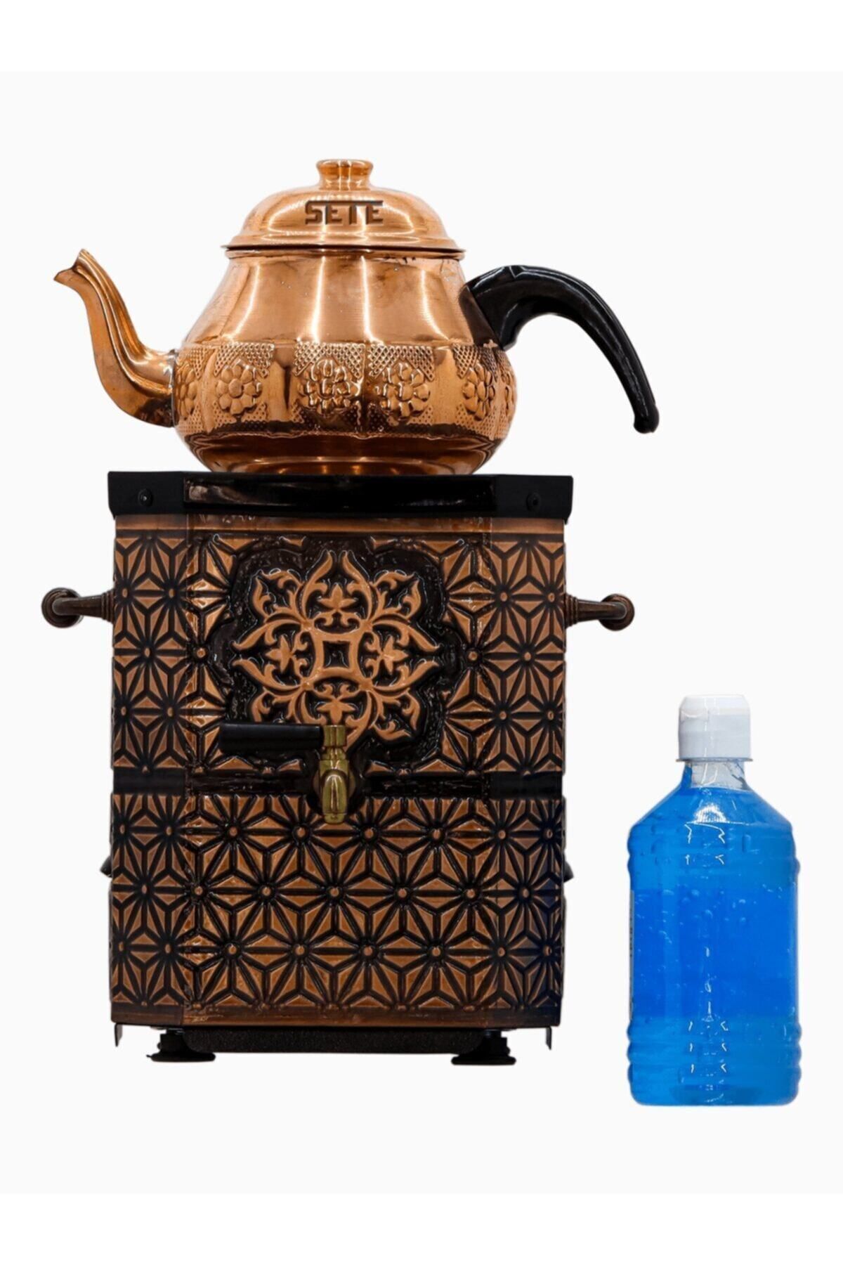 Bakır Semaver 3 Lt Jel Yakıtlı - 3
