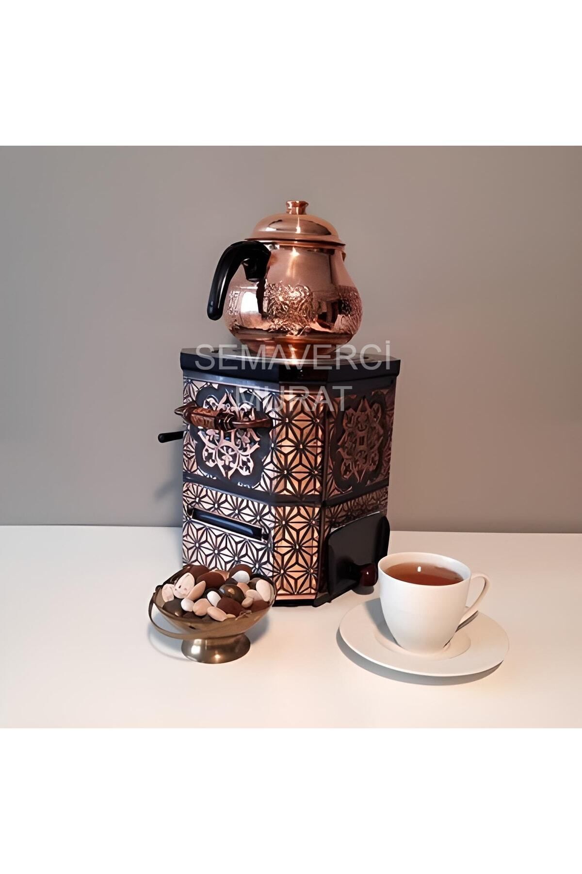 Jelli Nostalji Bakır Semaver 2