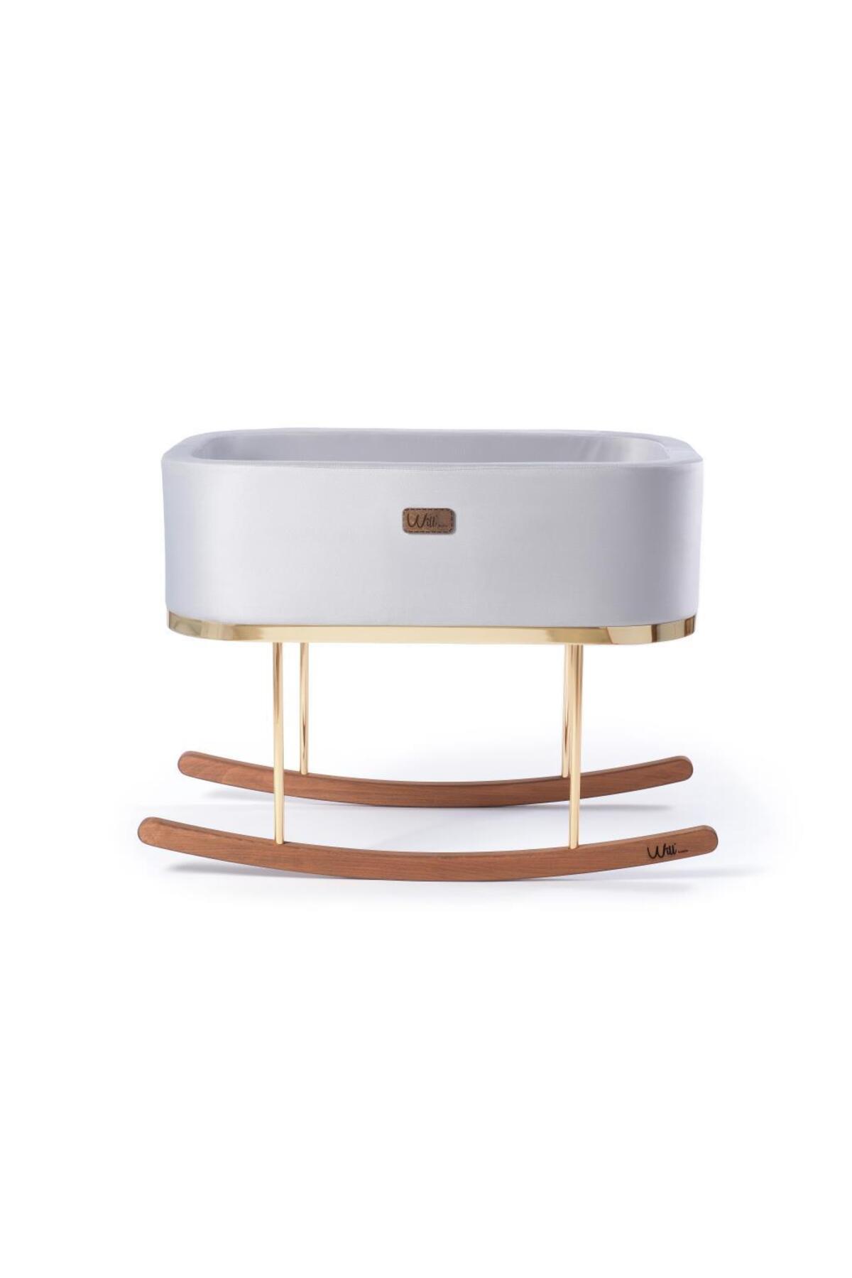 Will Beside Large Grey Gold Anne Yanı Beşik