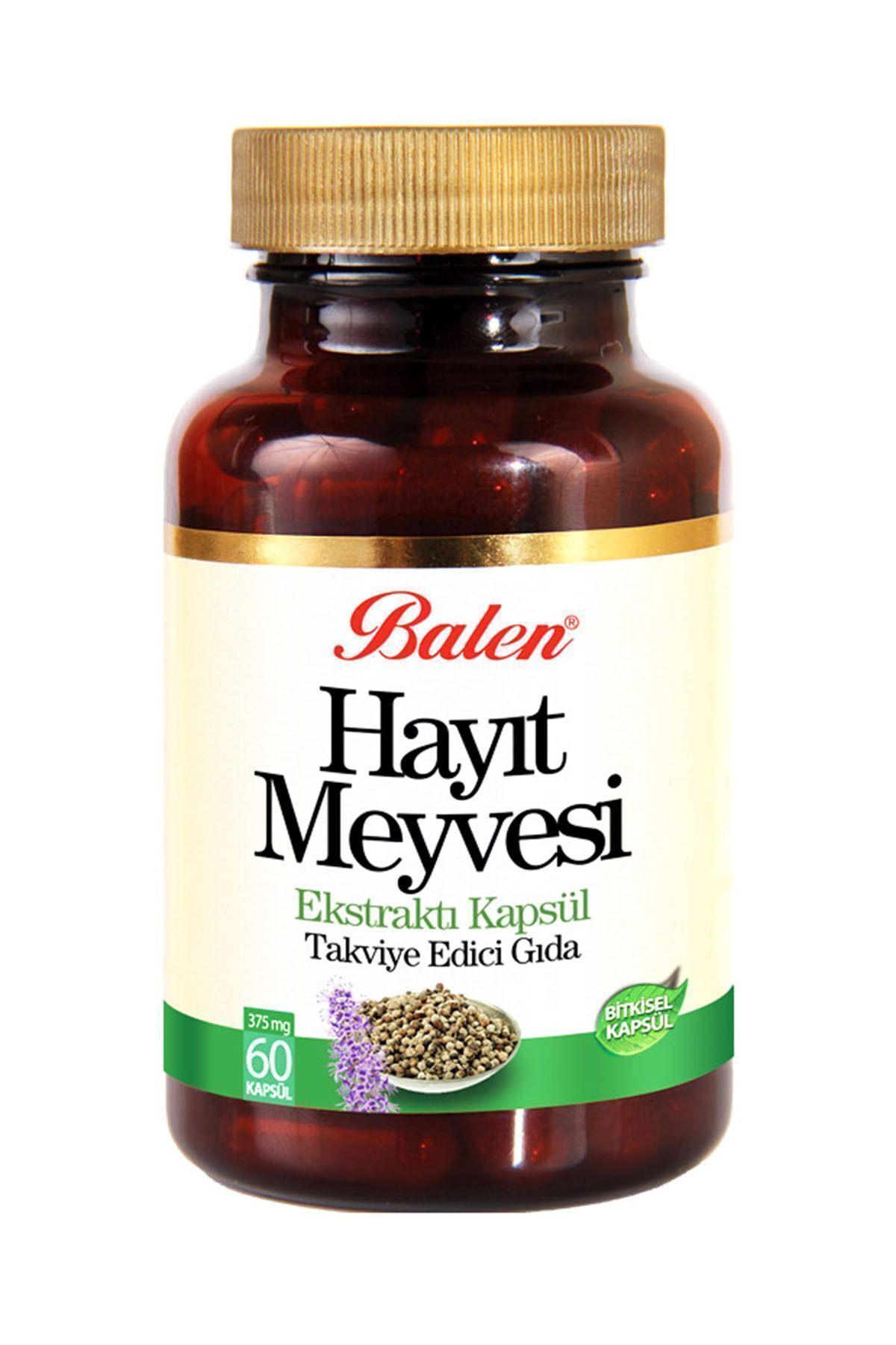 Balen Hayıt Meyvesi Ekstraktı 375 Mg 60 Kapsül 3 Adet - Fiyatı, Yorumları