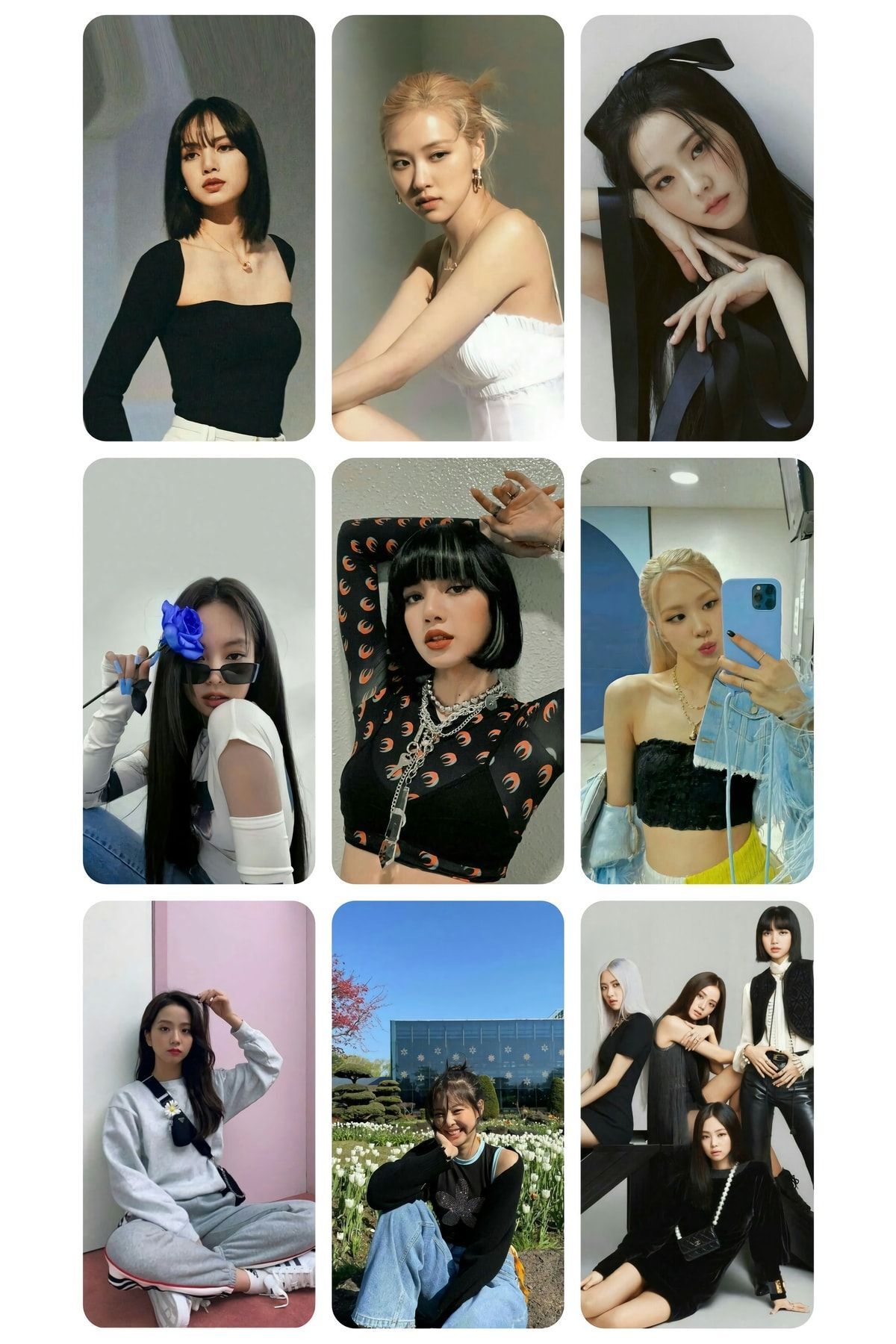 owl bag Black Pink 16 No -kpop- 9 Lu Fotokart Seti - Fiyatı, Yorumları