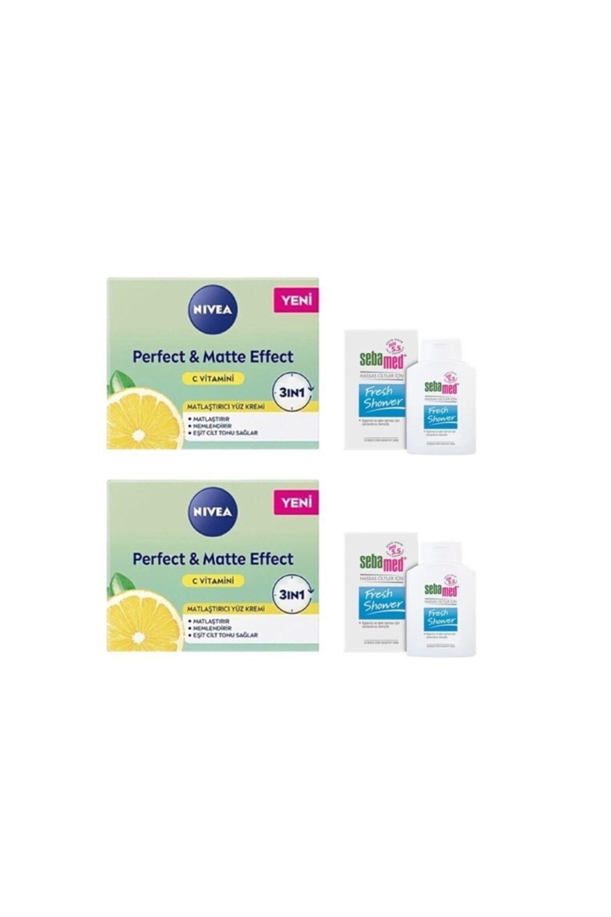 کرم صورت نیوآ 2liNiveaPerfect50ml
