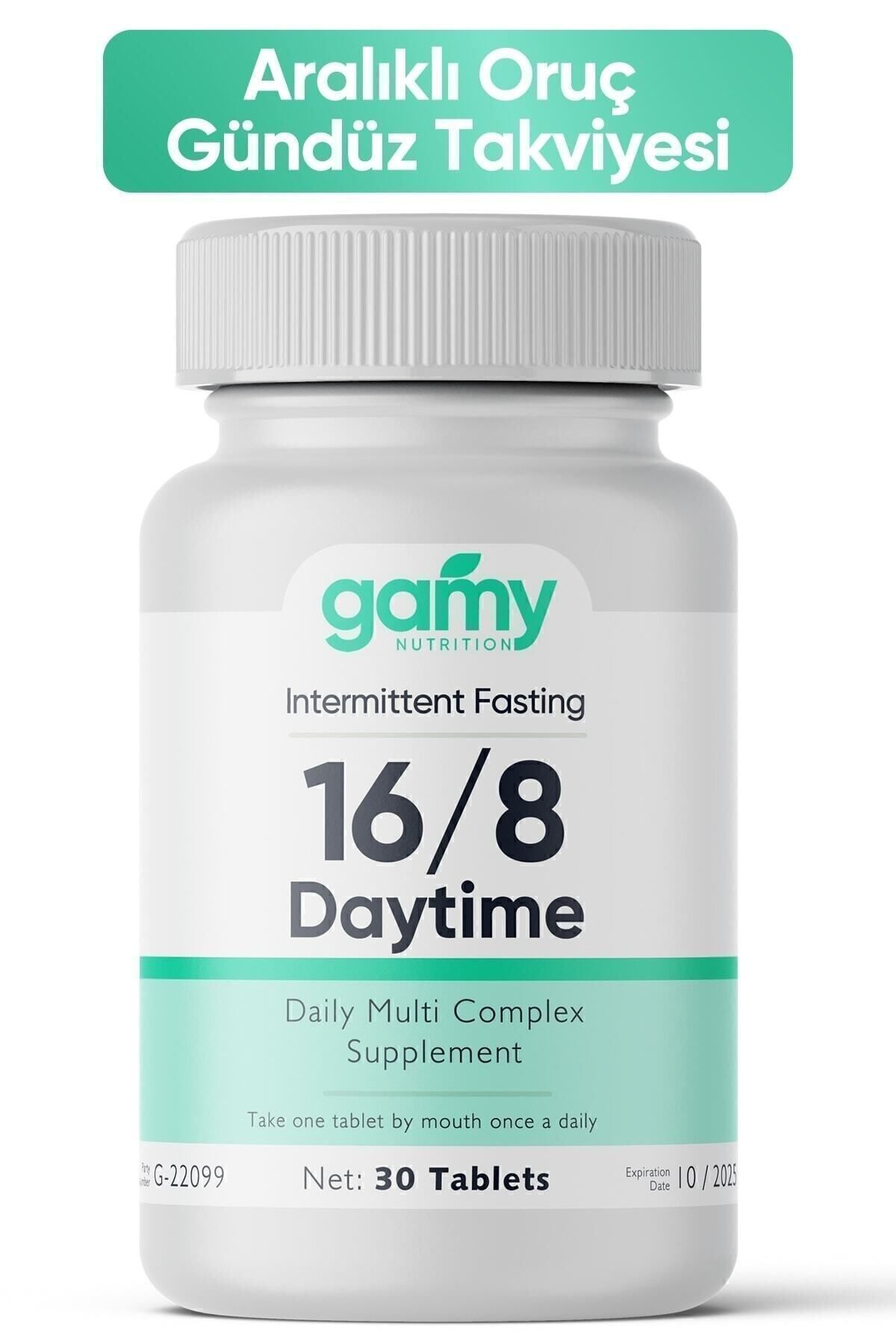 gamy-16/8 Intermittent Posture Day & Night 30+30 Tb. 2