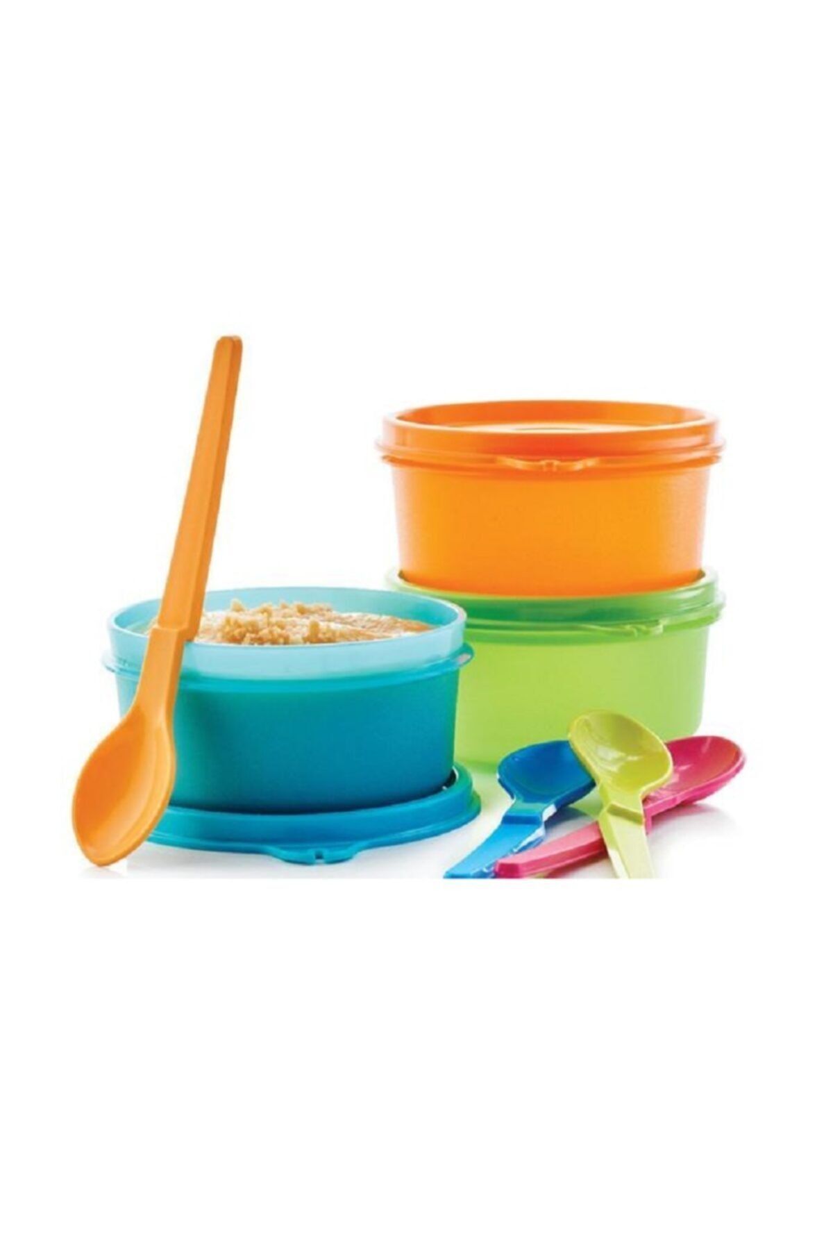 Tupperware Şeker Kaşıklar 4'lü Reçel Kahve Baharat Mama Kaşığı Hsgl fotoğrafı 5 (önizleme)