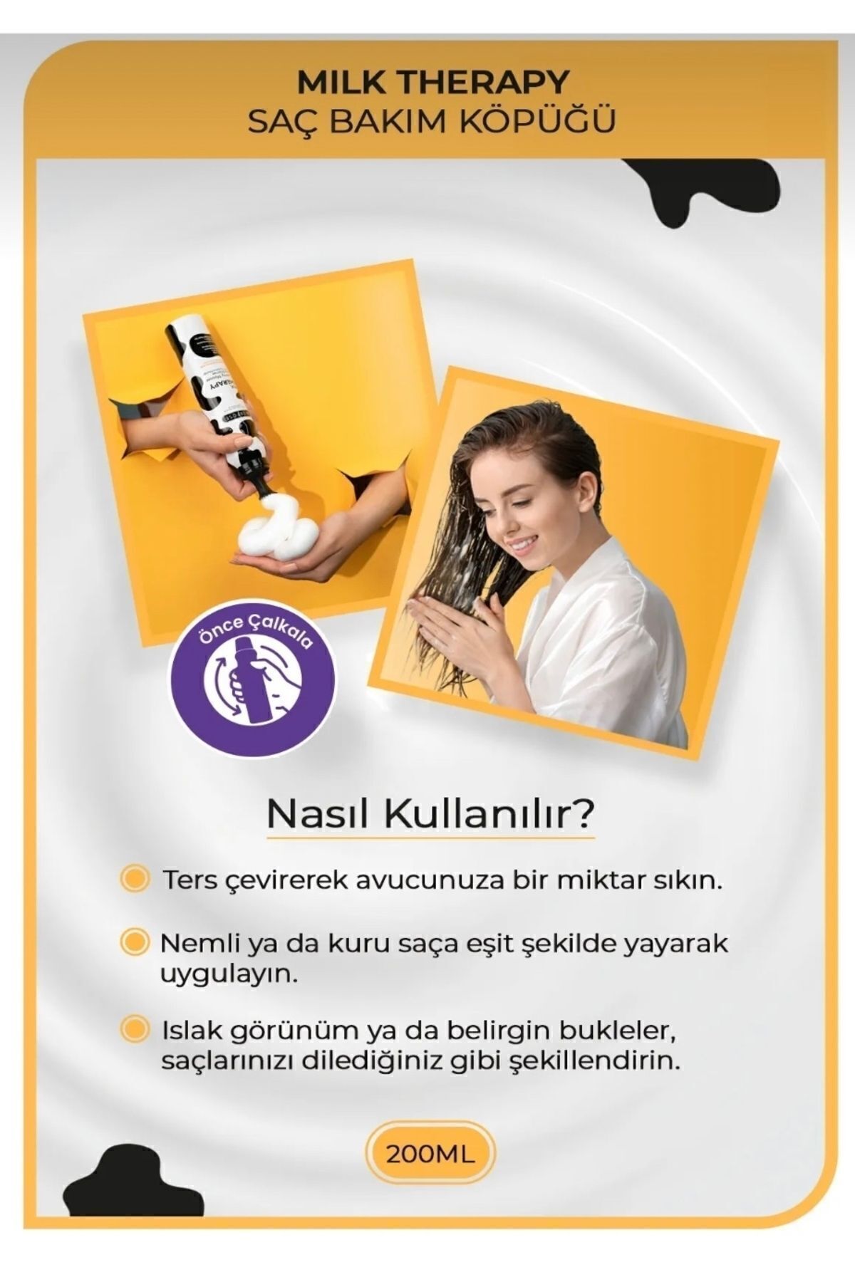 Morfose Milk Therapy Köpük 200 Ml — GREG — تصویر 3 از 3