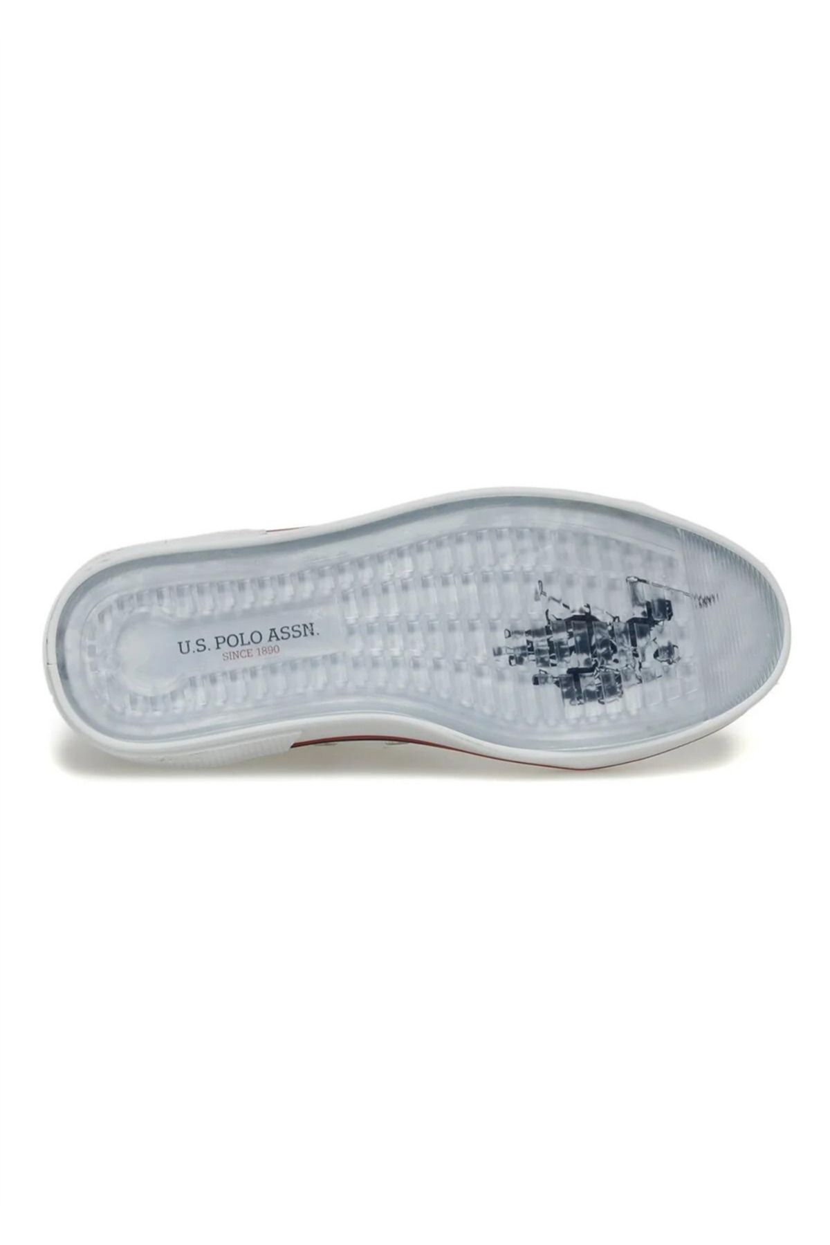 کفش پیاده روی سفید زنانه روزانه 3FX اورجینال U.S. Polo Assn.