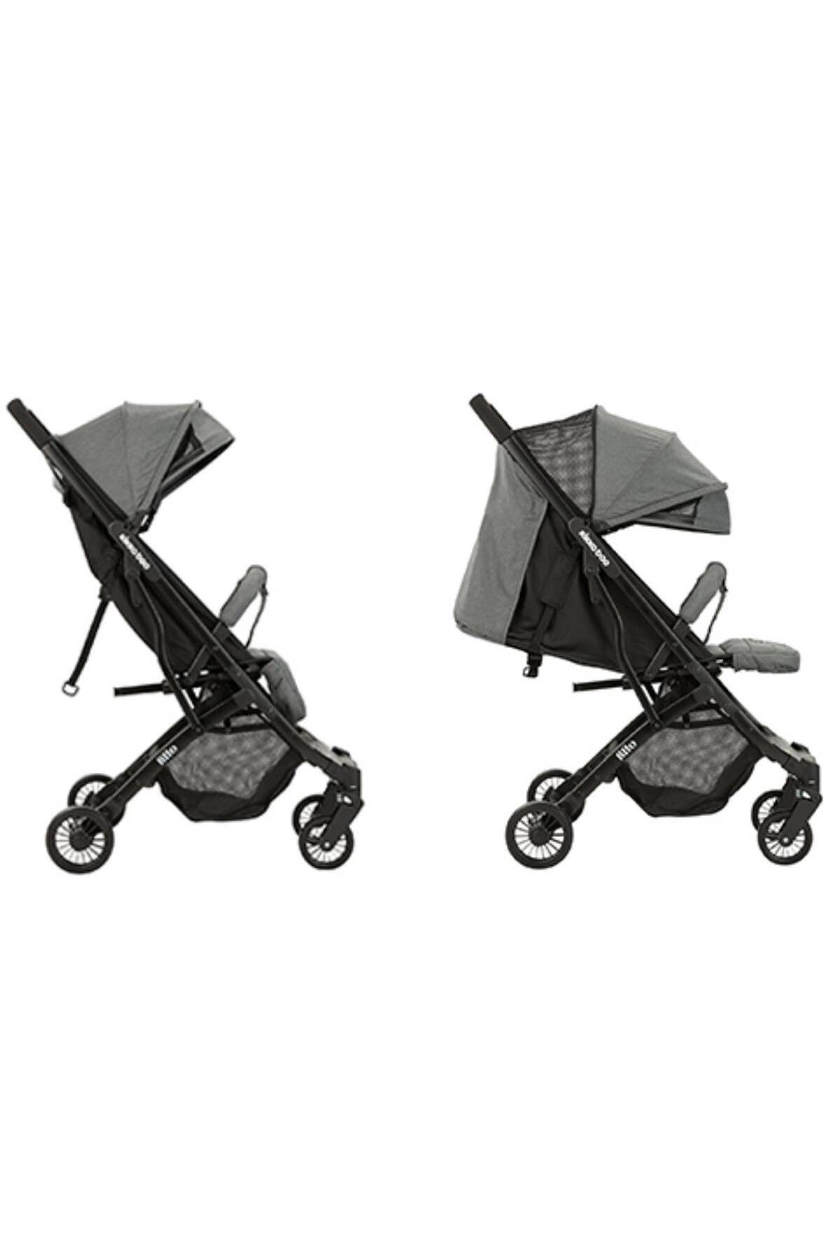 Kikka Boo Fitto Kabin Bebek Arabası Light Grey fotoğrafı 2 (önizleme)