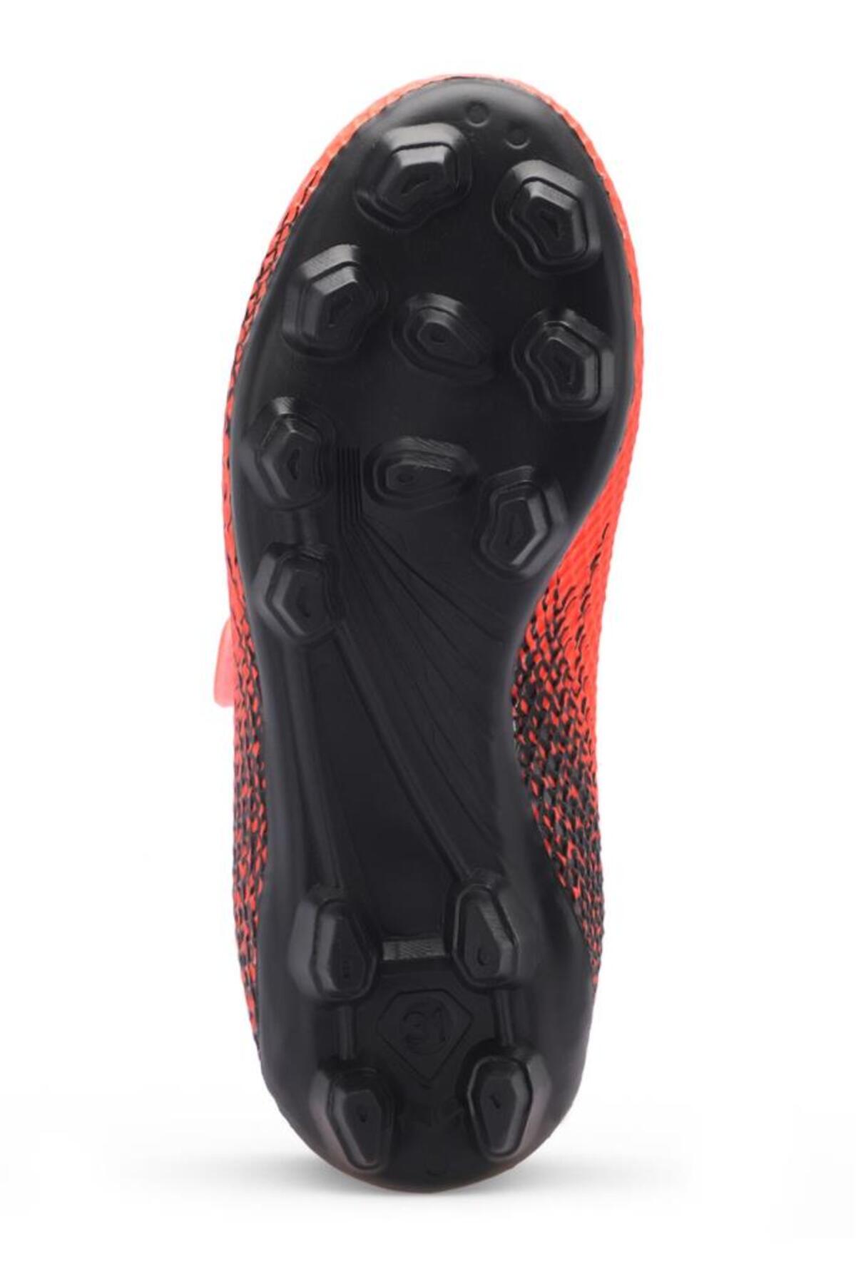 کفش Slazenger فوتبال پسرانه CULTURAL کفش فوتبال بچه گانه یونیسکس نارنجی SA24FF008-760 اورجینال - تصویر 7