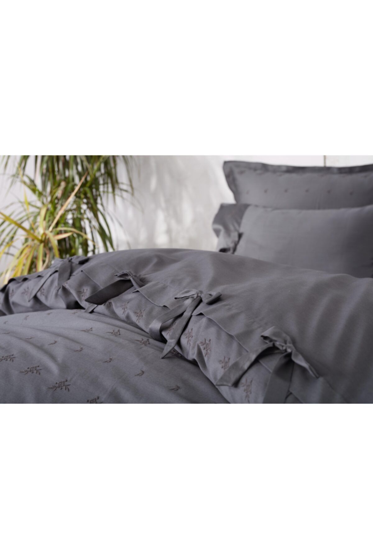 سرویس روتختی سایز بزرگ  سفید اکوکاتنEcocotton | 55NVRECCA اورجینال - تصویر 3
