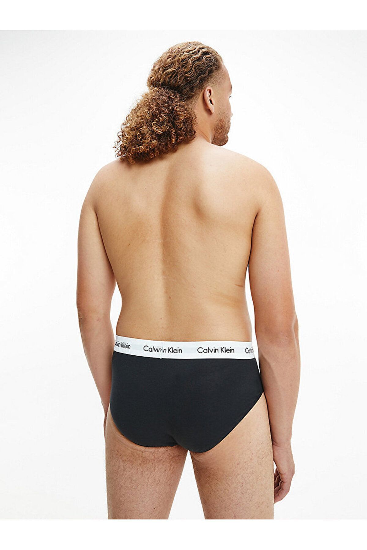 Calvin Klein-Pánske čierne boxerky s logom značky a elastickým pásom vhodné na každodenné použitie 0000u2661g-001 6