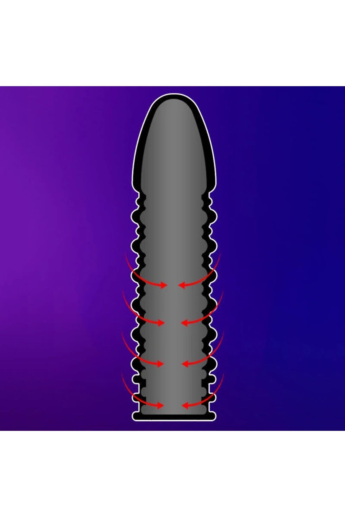 Tırtıklı Penis Kılıfı 4