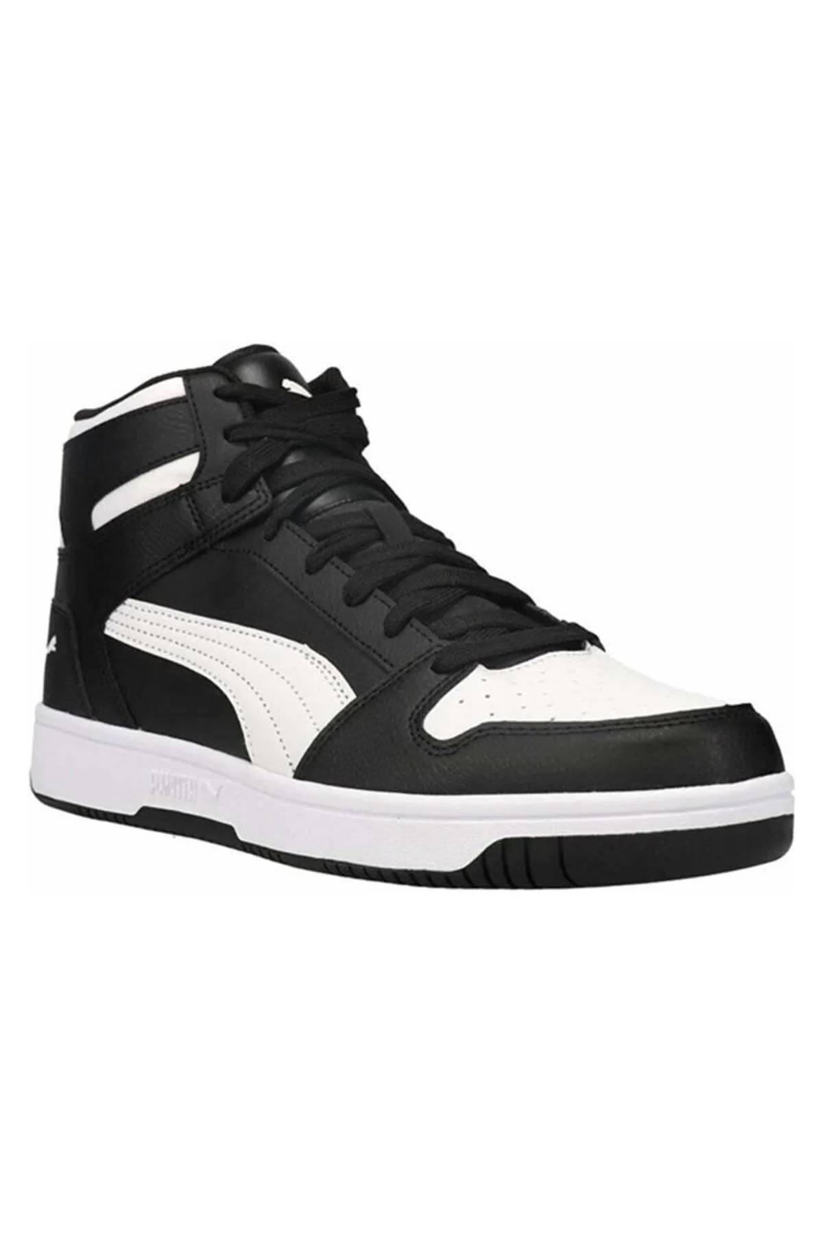 369573-01 Puma Puma Rebound Layup Sl کفش ورزشی یونیسکس سیاه-سفید Puma