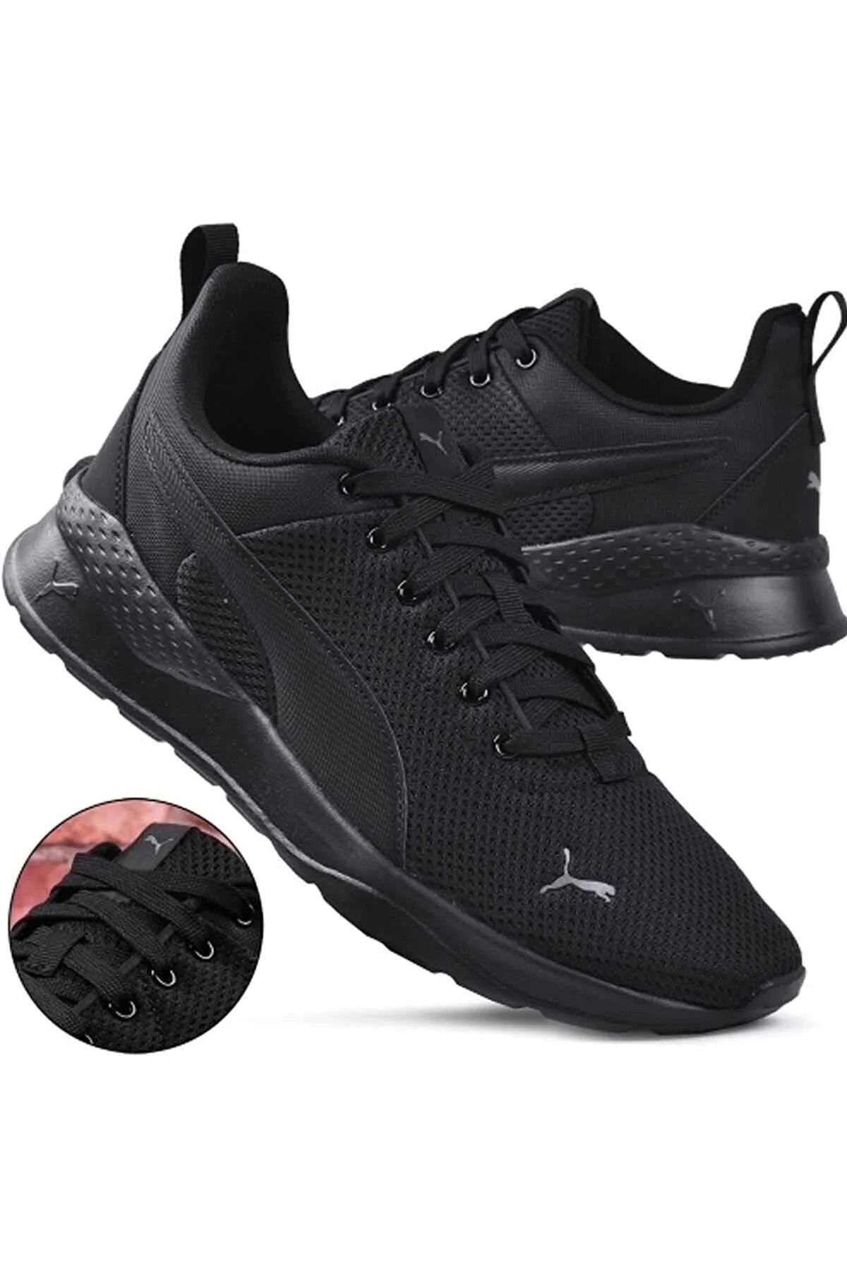 اسنیکر مردانه مشکی پوما | TYB37112801080510330 اورجینال - تصویر 3