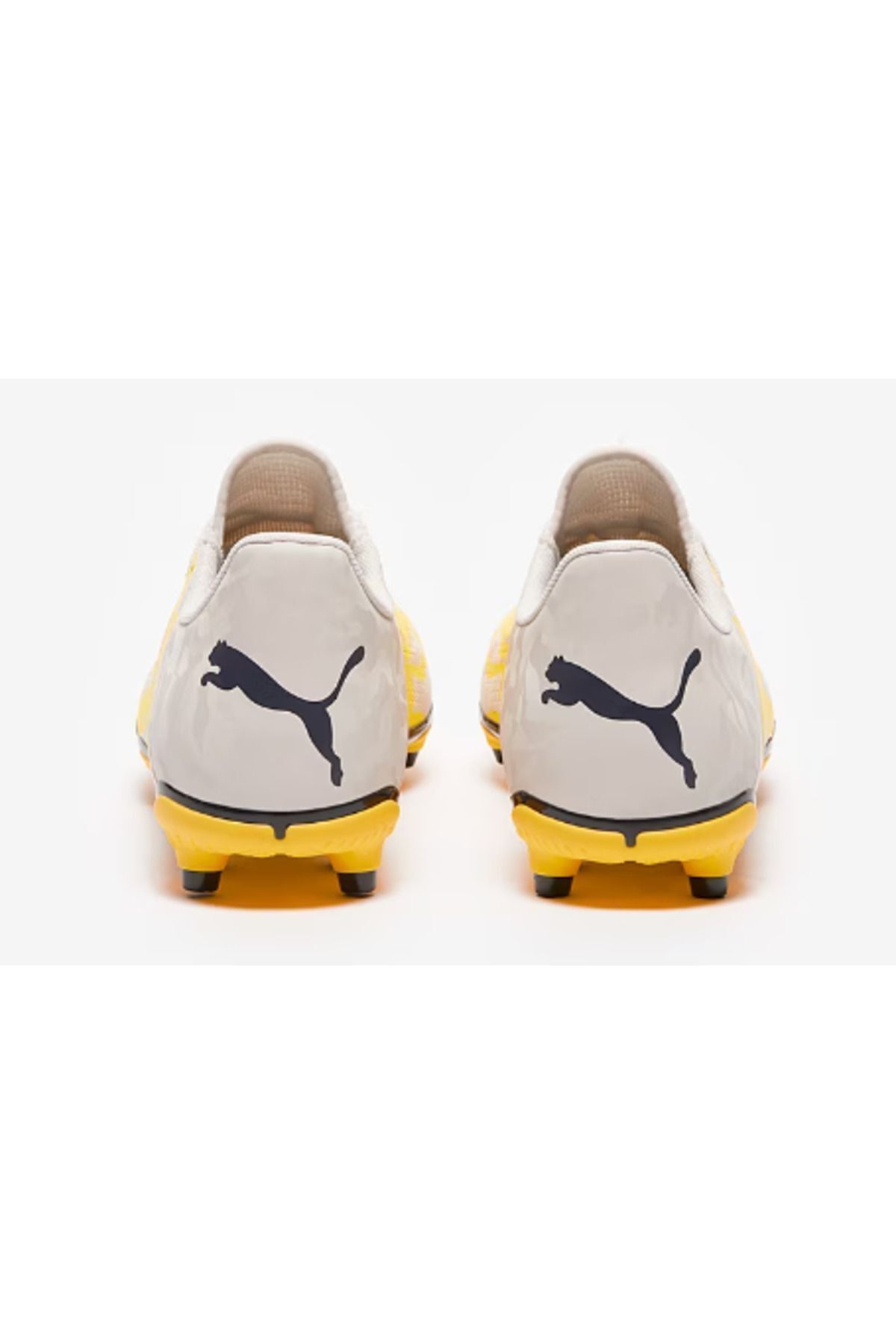 کفش چمن مصنوعی داخلی زرد مردانه و زنانه بازی آینده FG AG اورجینال Puma