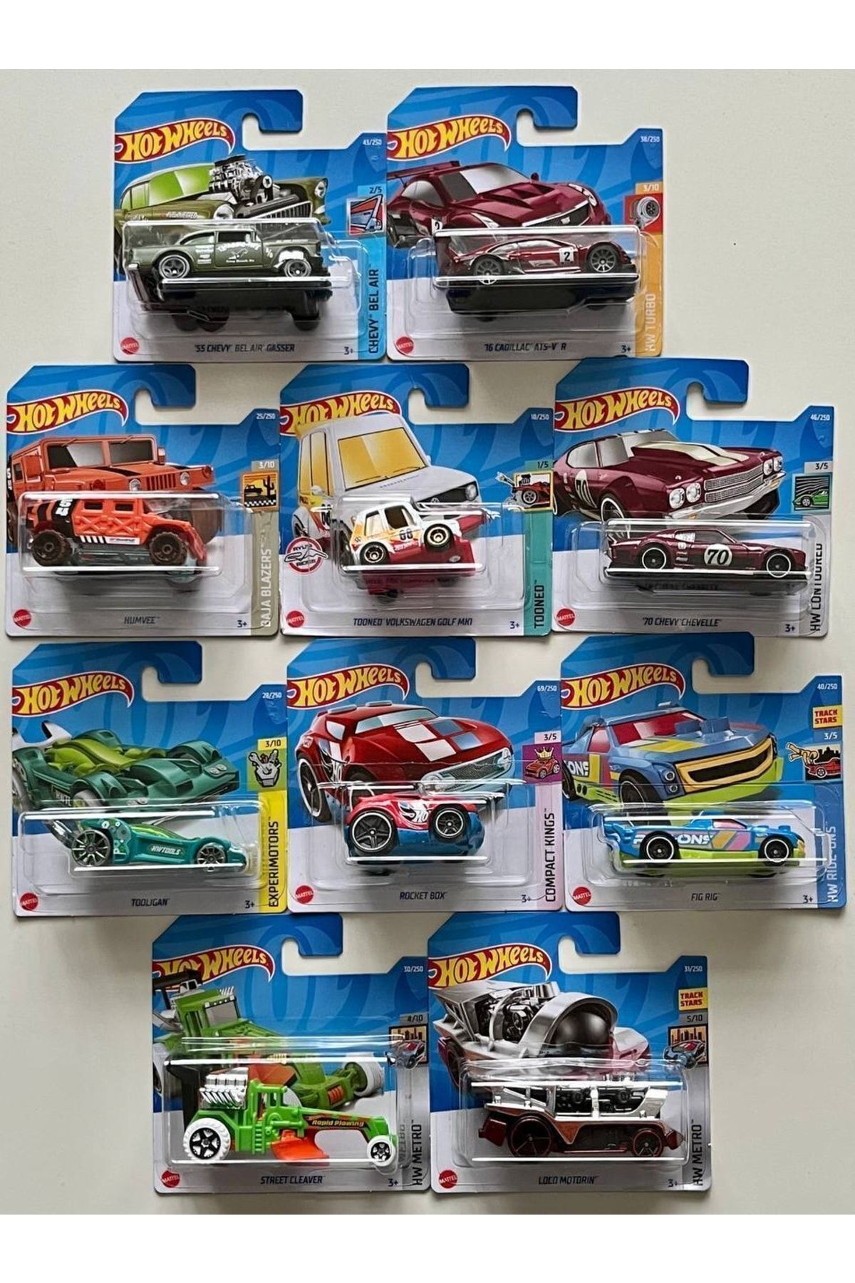 ست ۱۰ تایی ماشین Hot Wheels HOT WHEELS
