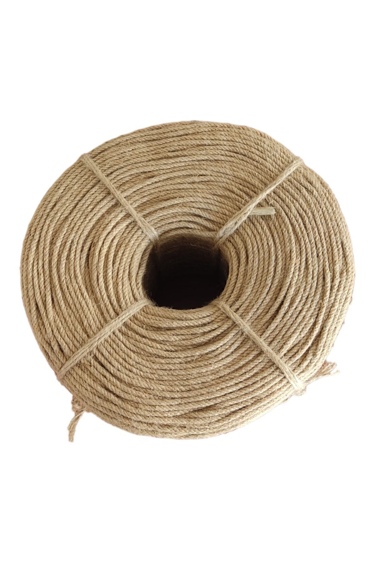 Ambarope-4 Mm 100 Meters Jute Rope Rope 1stQuality Straw Rope Hessian Rope 2