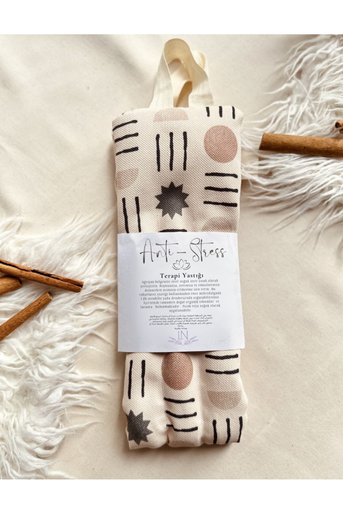 Işıldayan Kutular Anti Stress Terapi Masaj Yastığı - Bohem Temalı - Rahatlatıcı Meditasyon Terapi Masaj Ürünleri