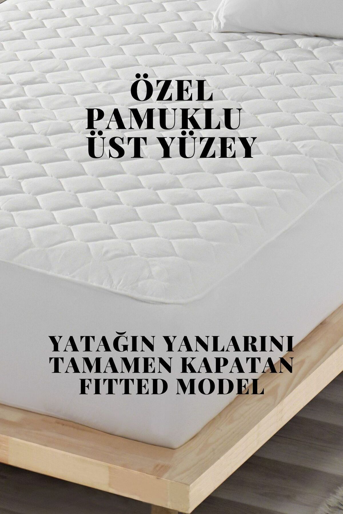 محافظ تشک  سفید ELY PARKER | ELYAKAPFIT00 اورجینال - تصویر 2