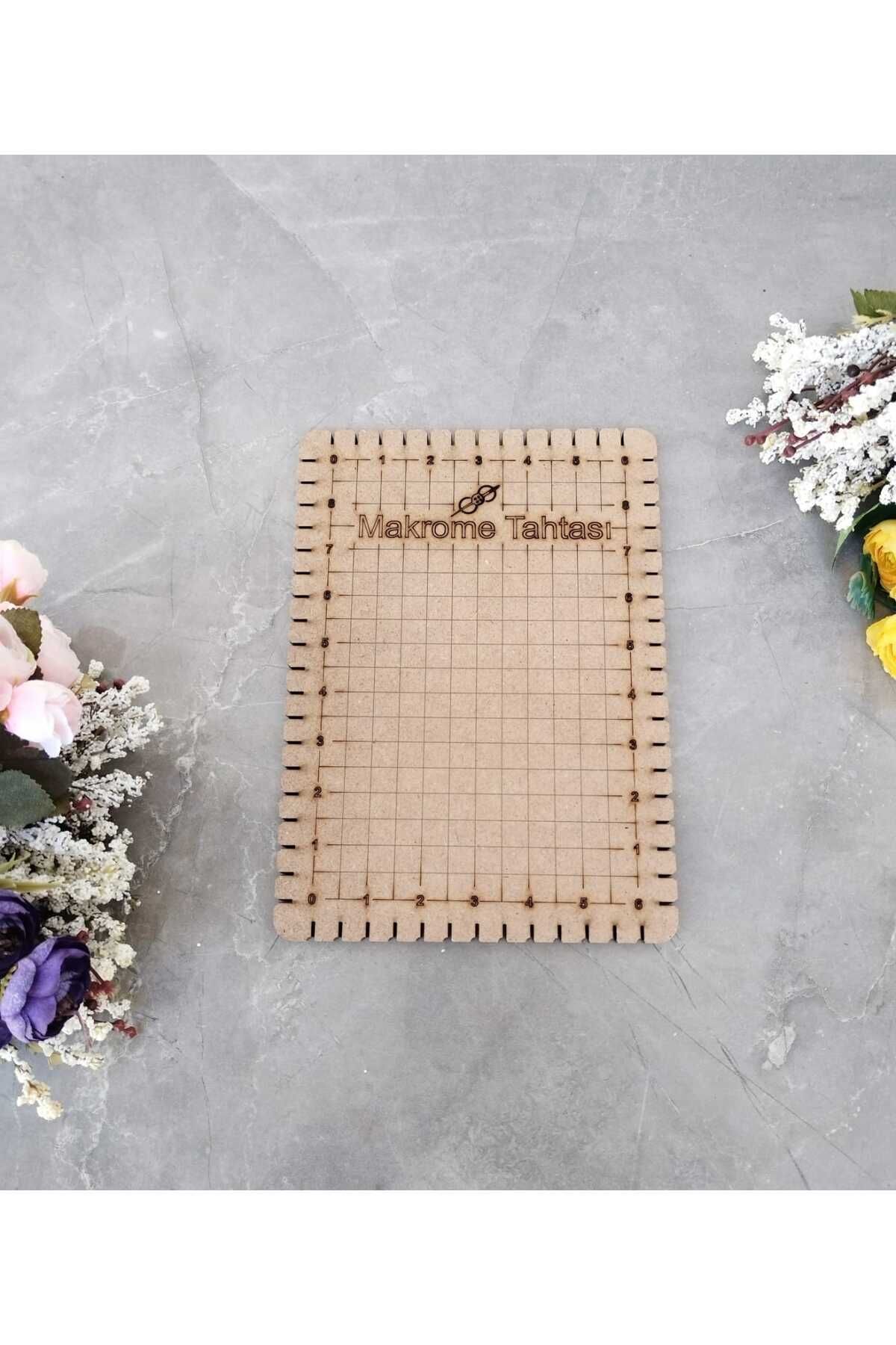 Sultan-Macrame Board - Macrame Project Work Pomace - Large Size 25 cm 1