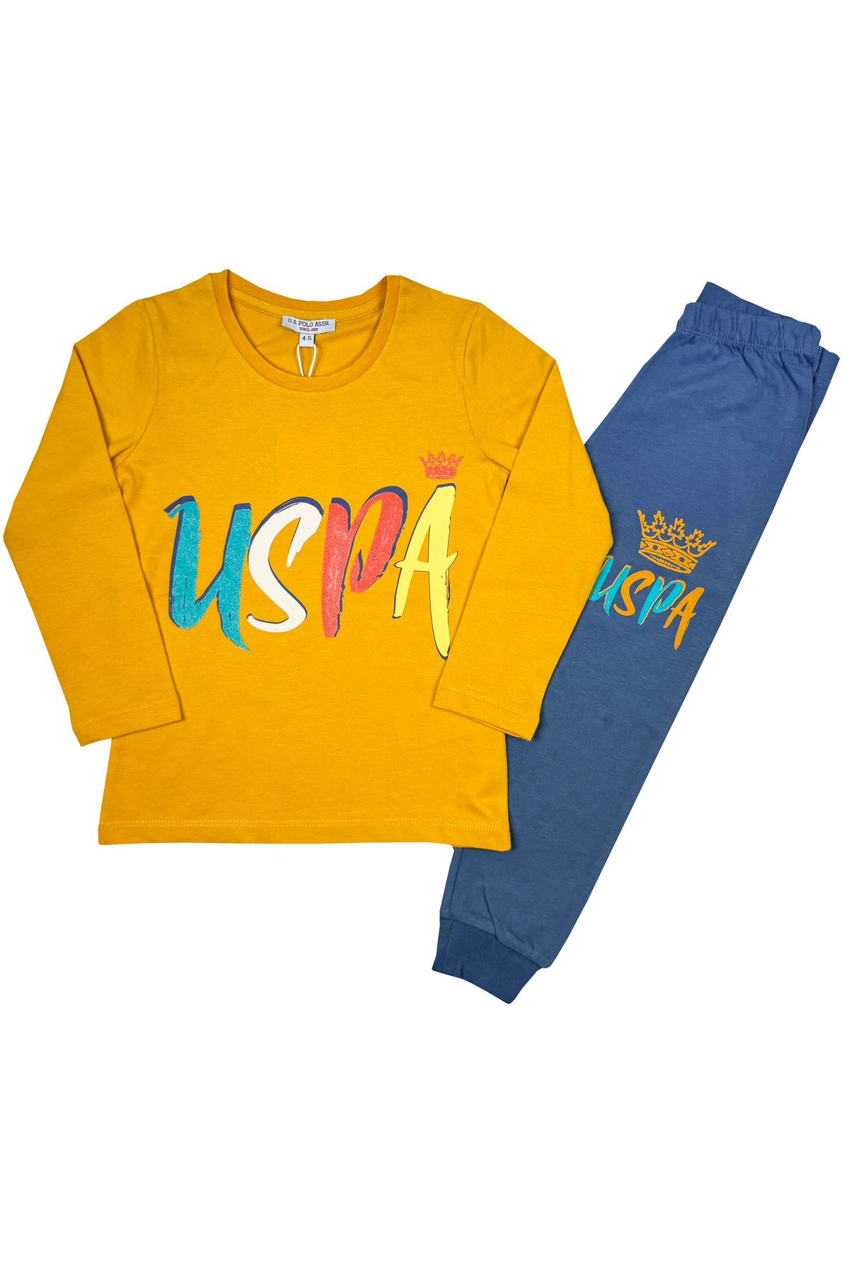 U.S. Polo Assn. Baza. Polo Assn. Costum Din Două Piese Pentru Fete - Us 2965 Femeie - 14–15 years