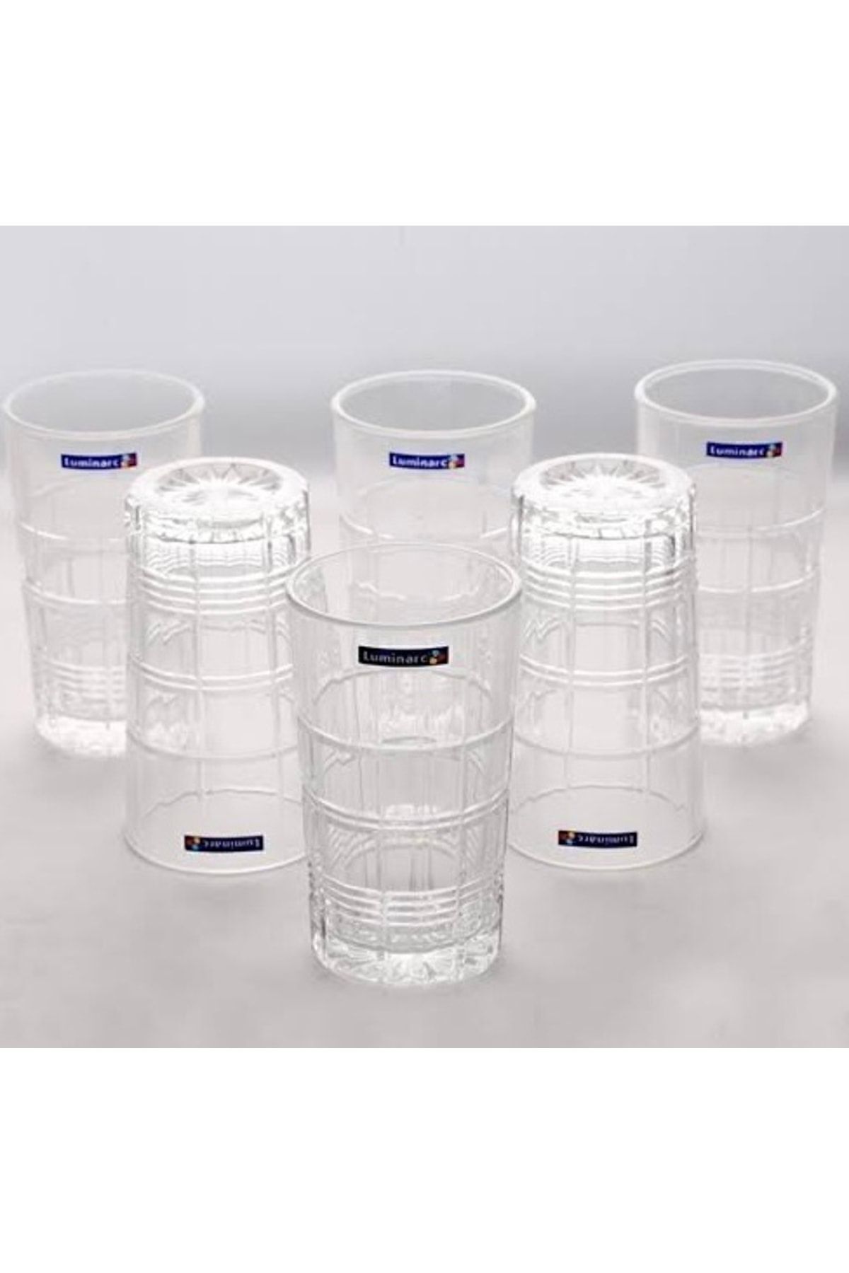 Luminarc-Carlton Set of 6 Soft Drink Glasses 300 Ml 2