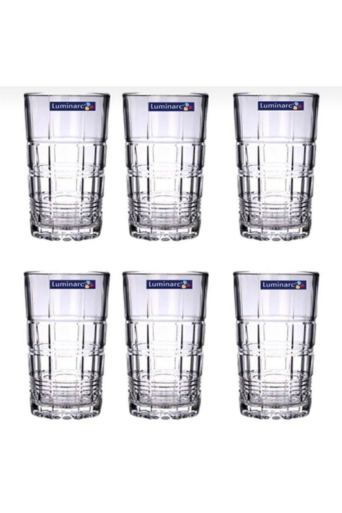 Luminarc-Carlton Set of 6 Soft Drink Glasses 300 Ml 1