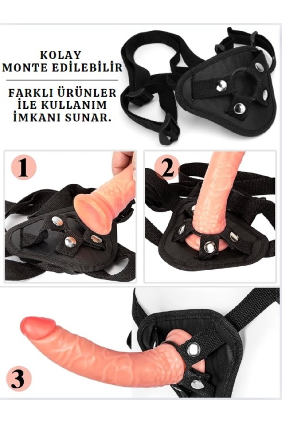 Ayarlanabilir Belden Bağlama Kemeri Siyah Tüm Ürünlere Uygun 2