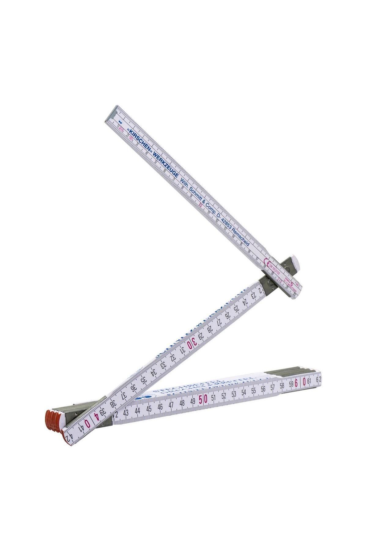 Kirschen 8202000 Ahşap Kırma Metre Marangoz Cetveli 2 Metre