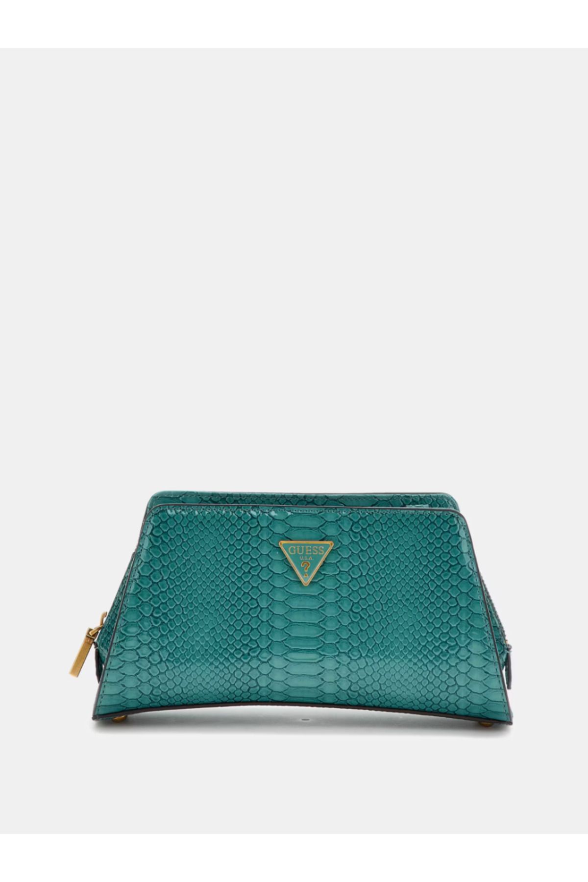 Guess-Annita Python-Patterned Technical Crossbody Bag 1