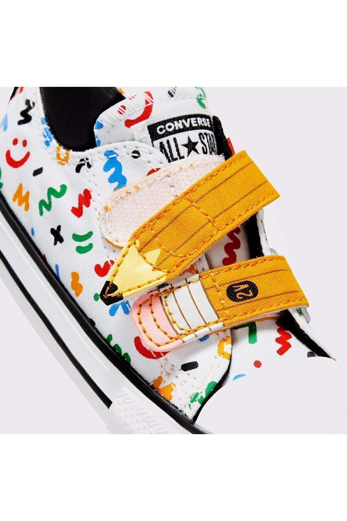 A07219C CHUCK TAYLOR All Star EASY ON اسنیکر نوزاد دودلز Converse کانورس اورجینال - تصویر 2