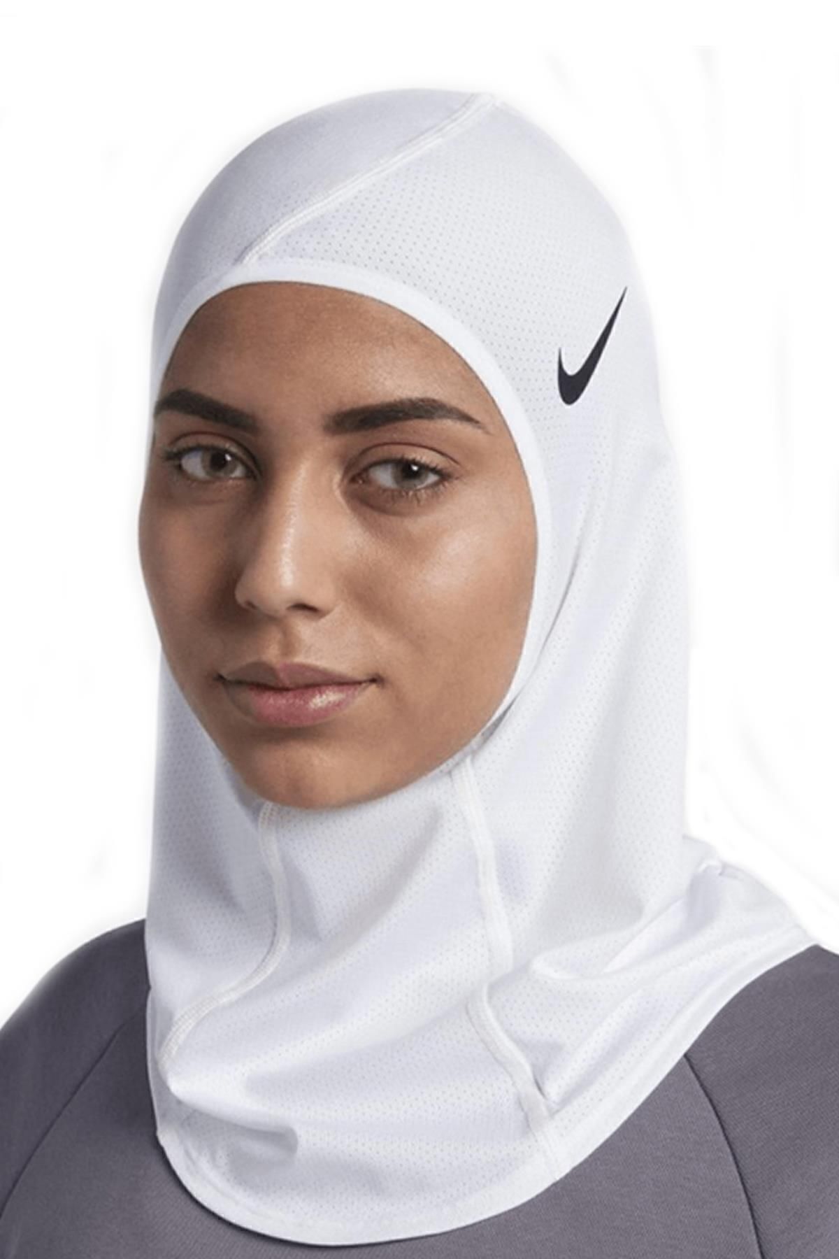 Nike N.000.3533.101 - روسری زنانه کلاه ورزشی Pro Hijab 2.0