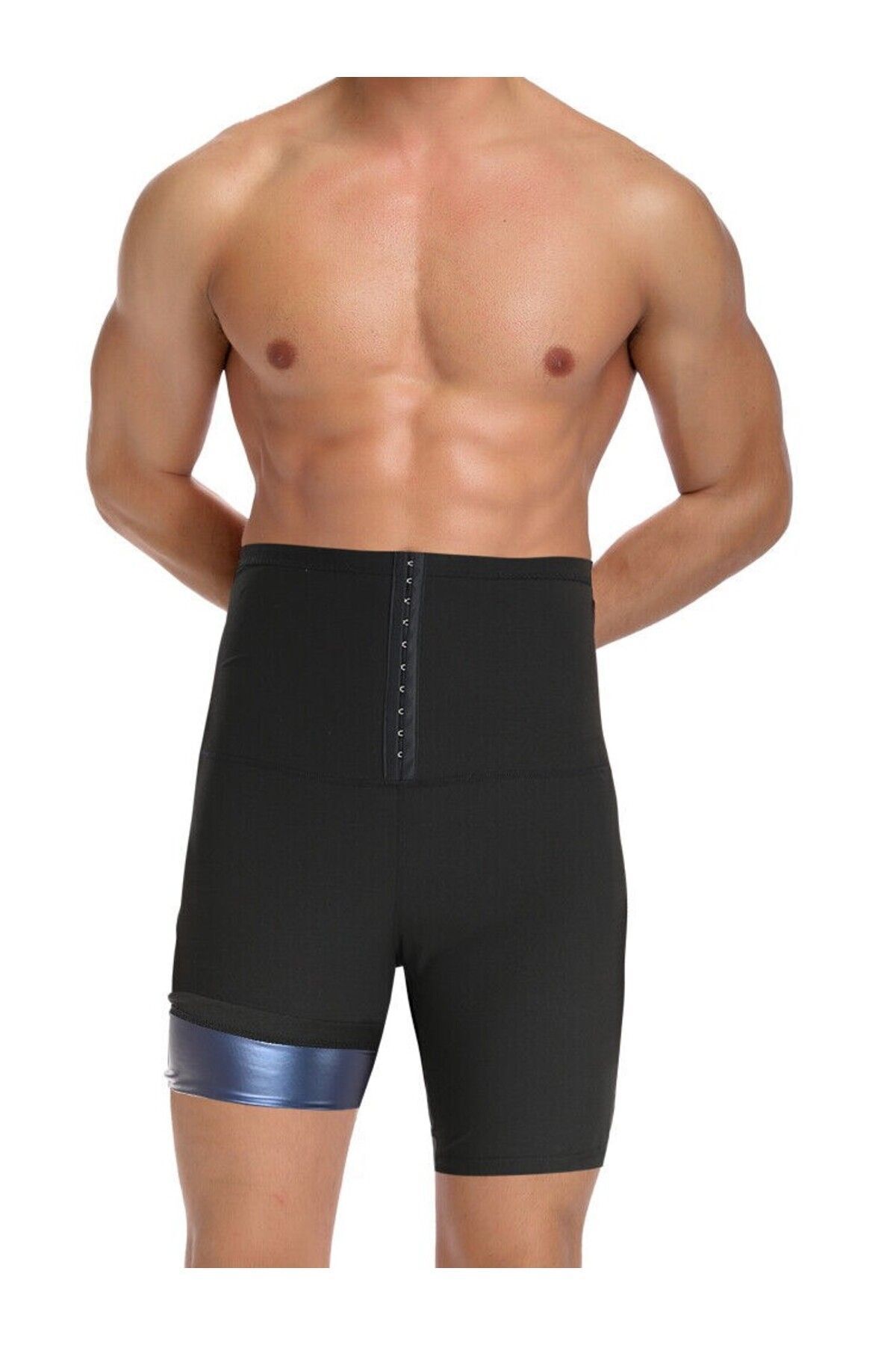 MİSTİRİK Sauna-Şort Unisex Yağ Yakan Zayıflatan Termal Giyim Sauna Şort