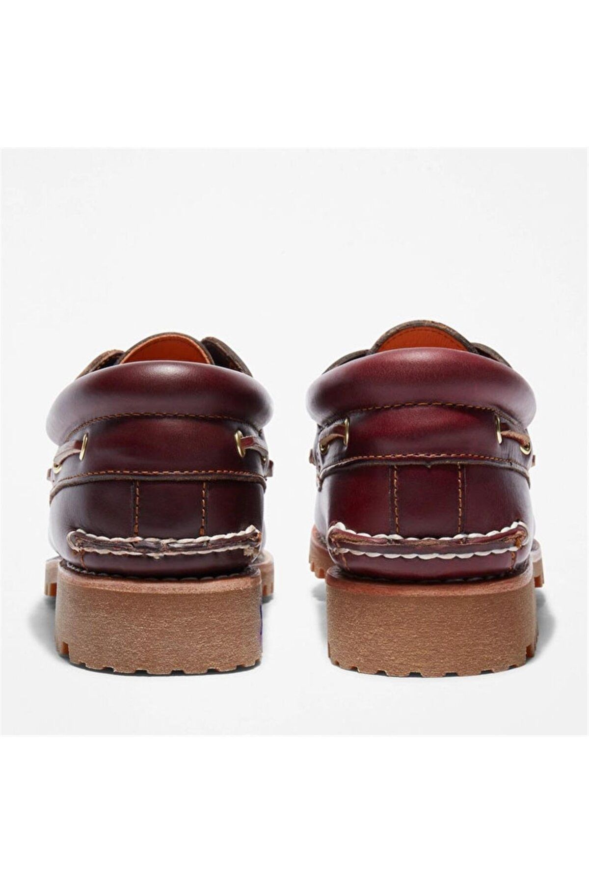 Timberland-Burgundy Boat Shoe - Men's Shoes 5