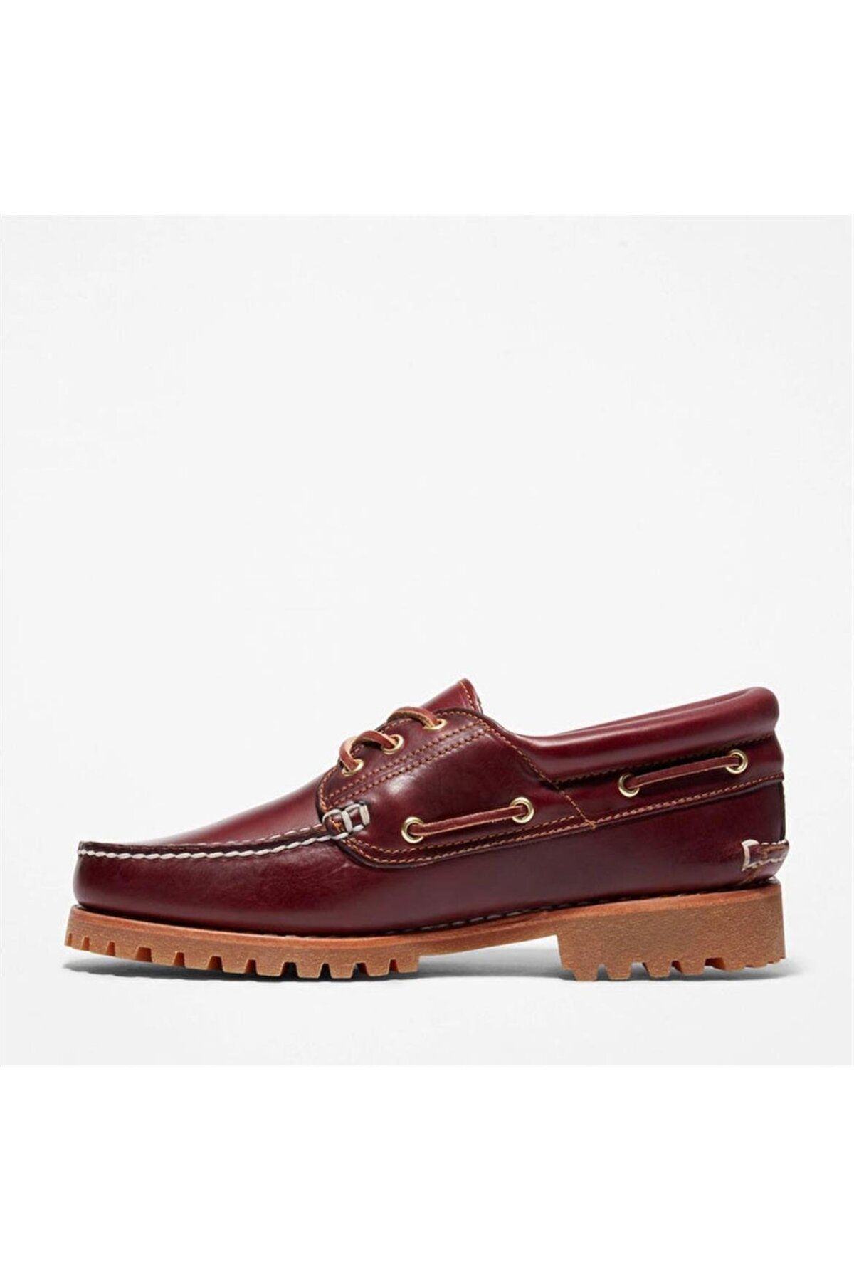 Timberland-Burgundy Boat Shoe - Men's Shoes 6