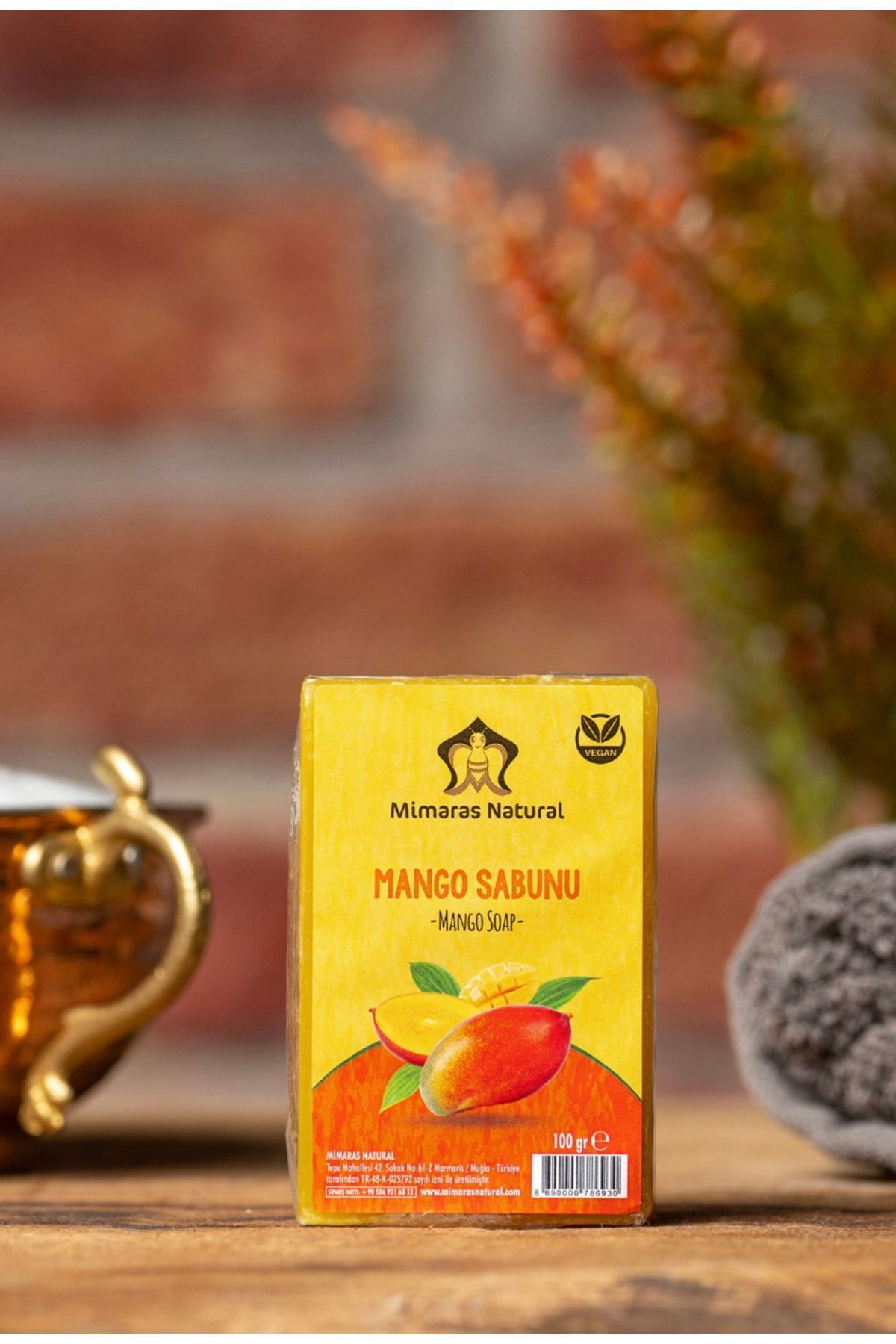 Marmaris Mimaras Natural-100g Mango Extract Soap 1
