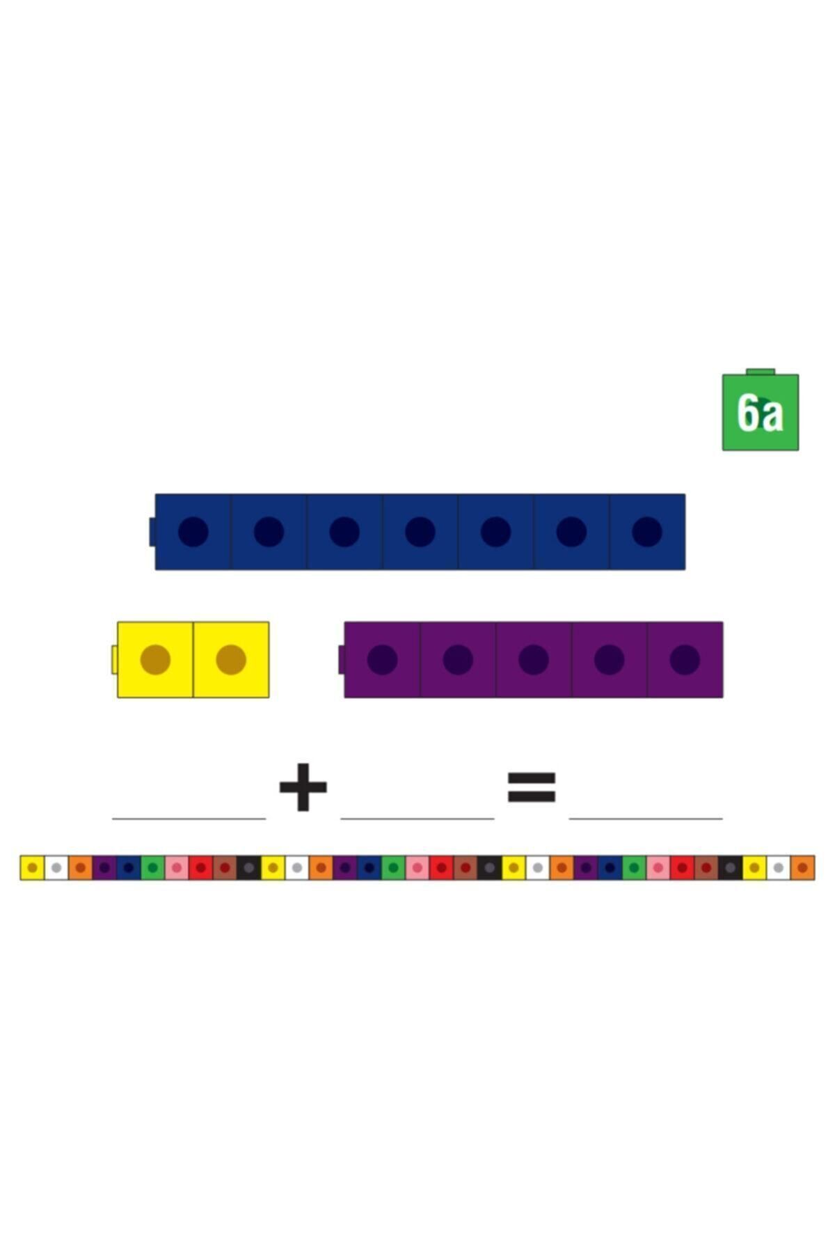 GLUK GLUK-3. Unit Cubes - First Step Set to Mathematics Snap-on 4