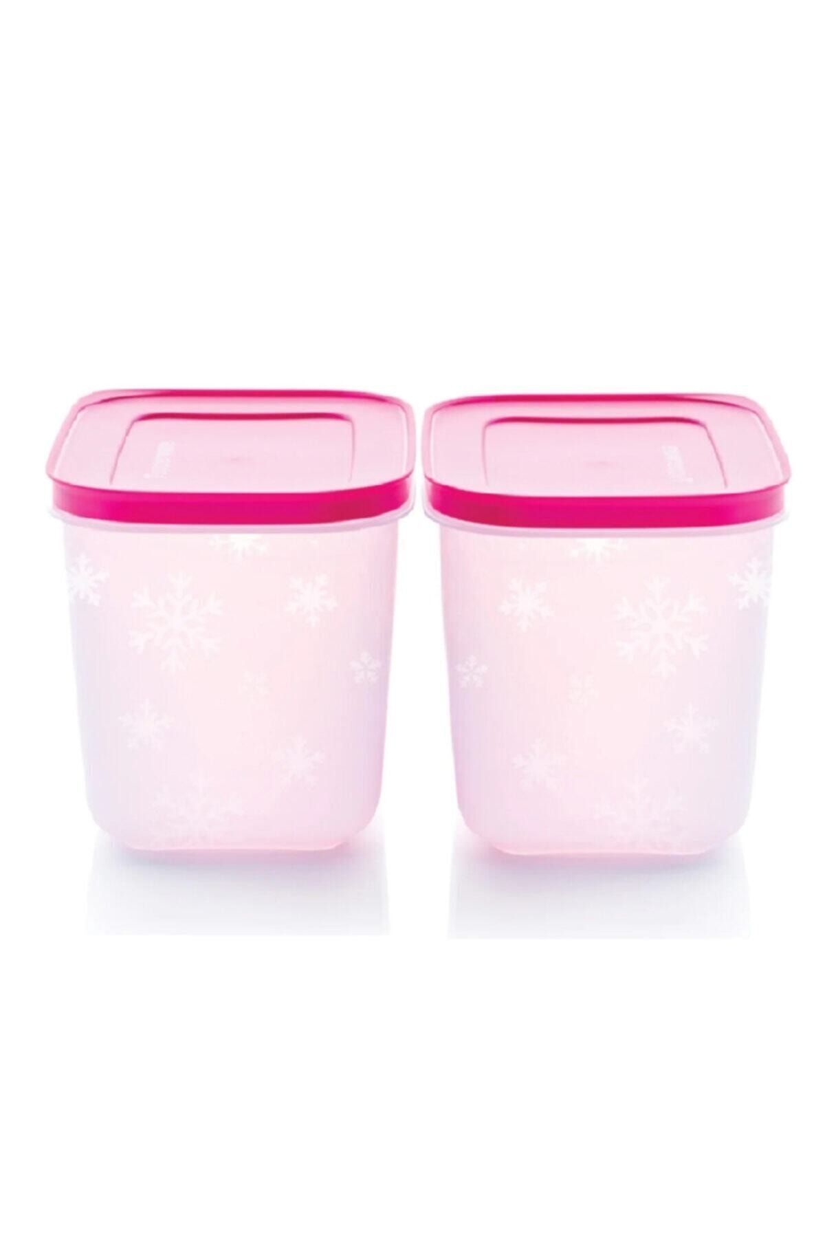 Tupperware-Alaska Set 2 X 1.1 Lt Freezer Storage Container Hsgl 1